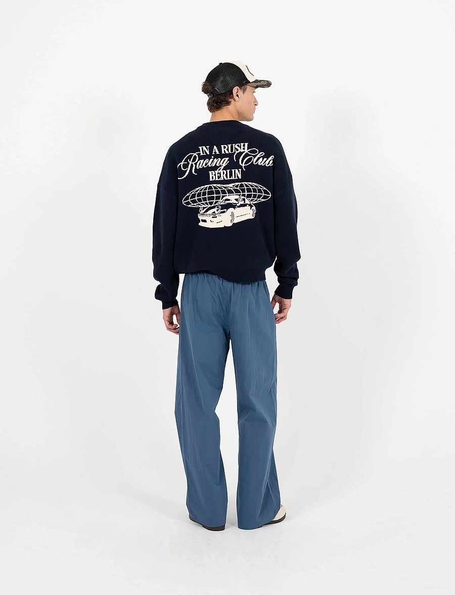 Prohibited - Racer Trackpants Navy - sports pants - navy - 2