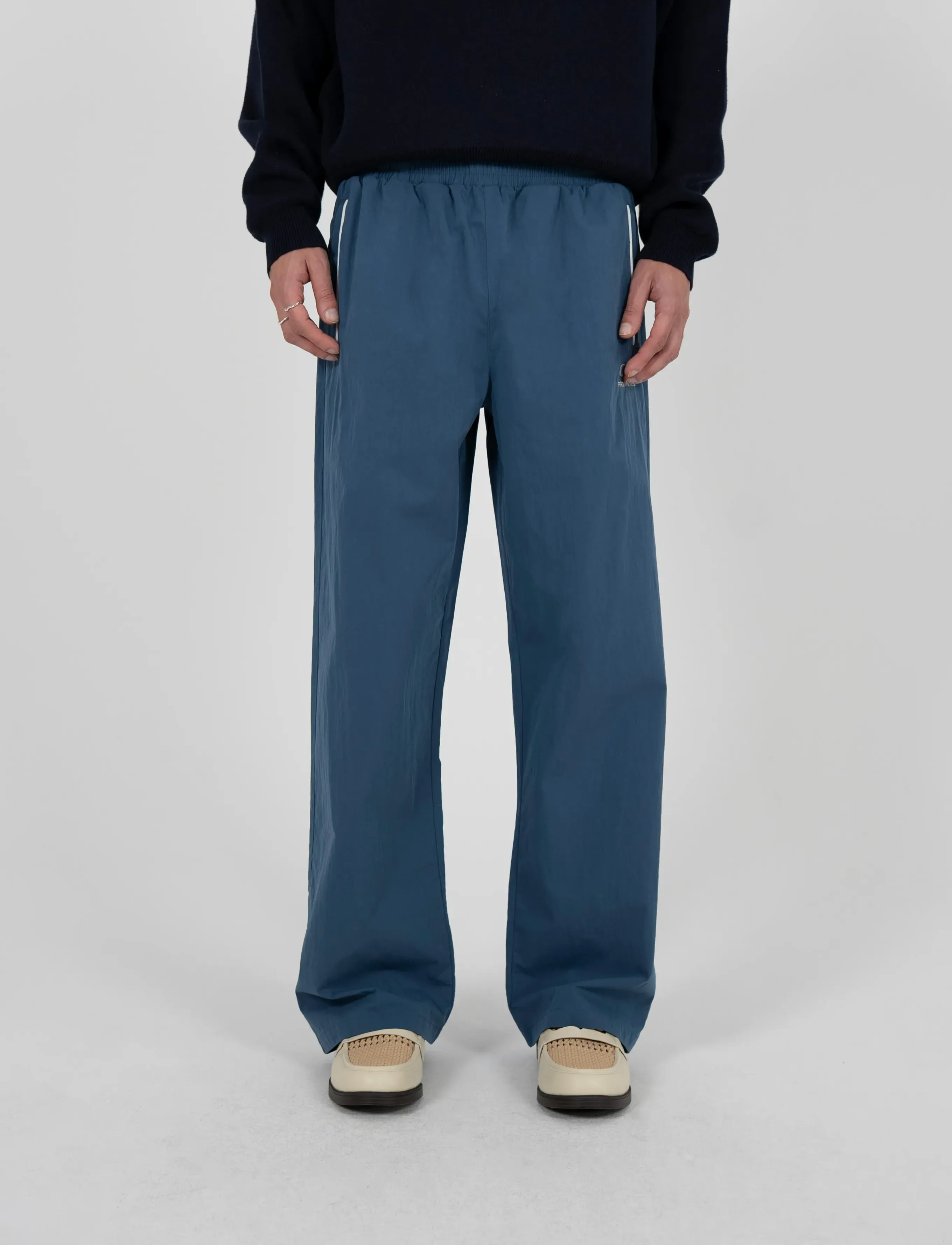 Prohibited - Racer Trackpants Navy - spodnie treningowe - navy - 3