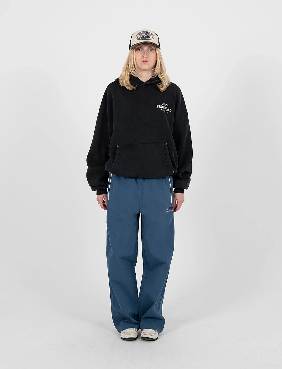 Prohibited - Racer Trackpants Navy - sports pants - navy - 4