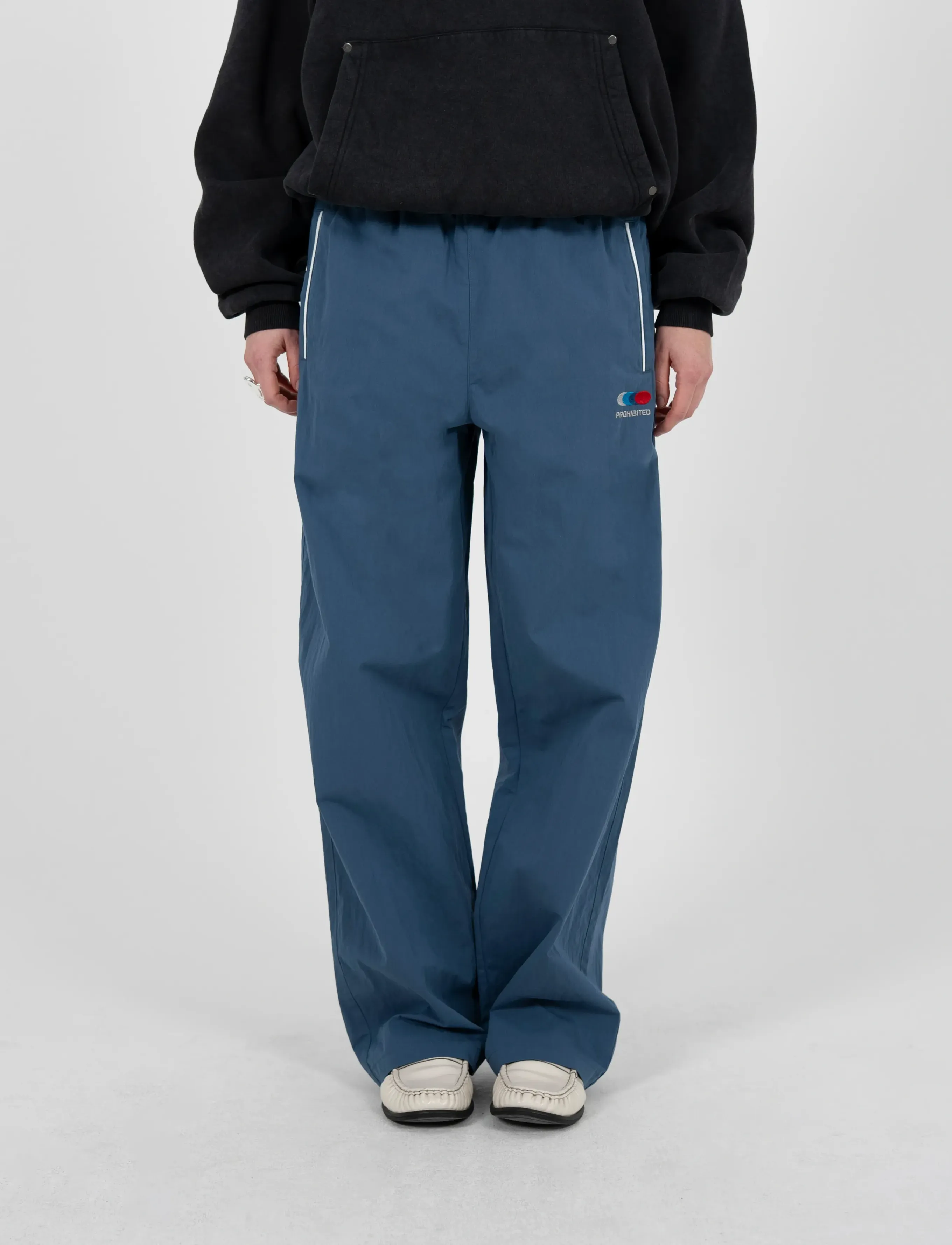 Prohibited - Racer Trackpants Navy - spodnie treningowe - navy - 5