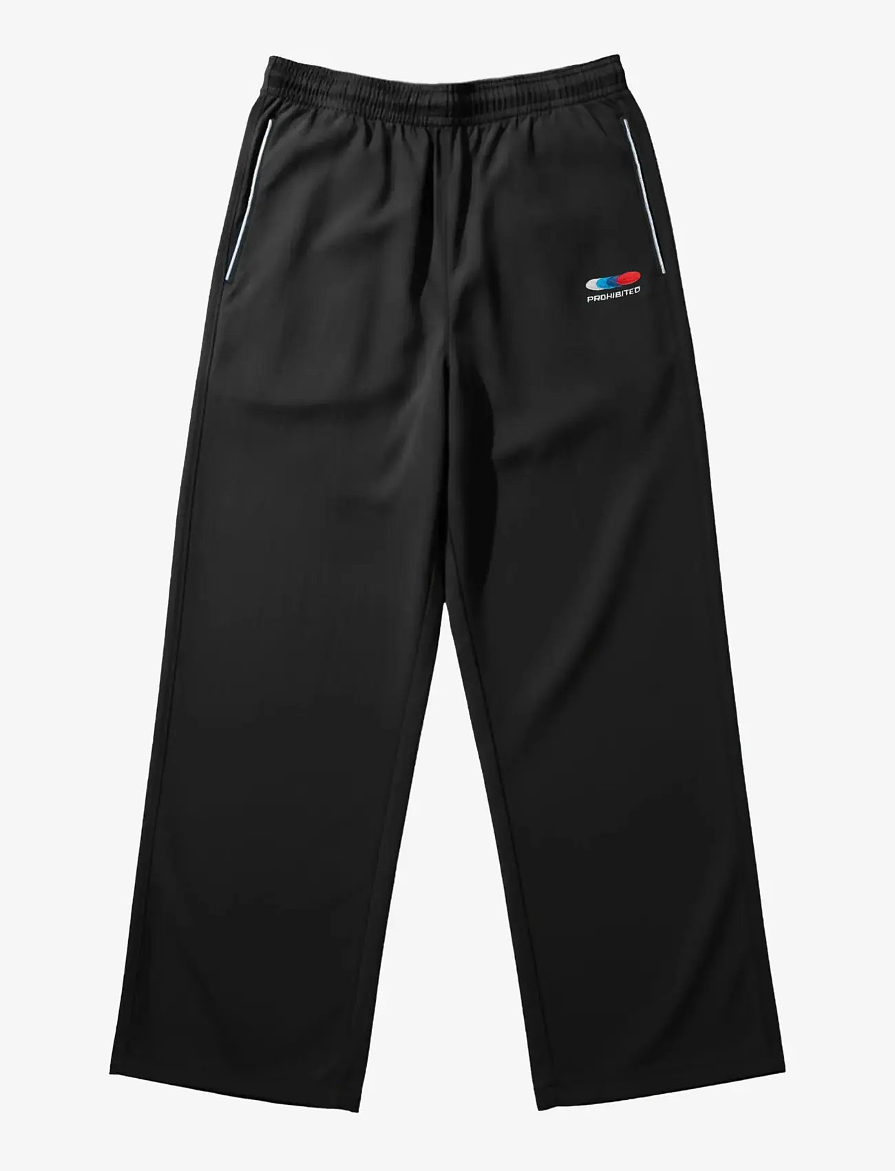 Prohibited - Racer Trackpants Black - püksid - black - 1