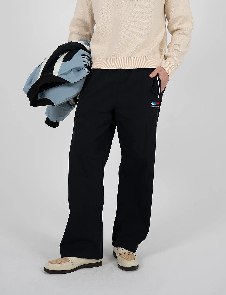 Prohibited - Racer Trackpants Black - sports pants - black - 2