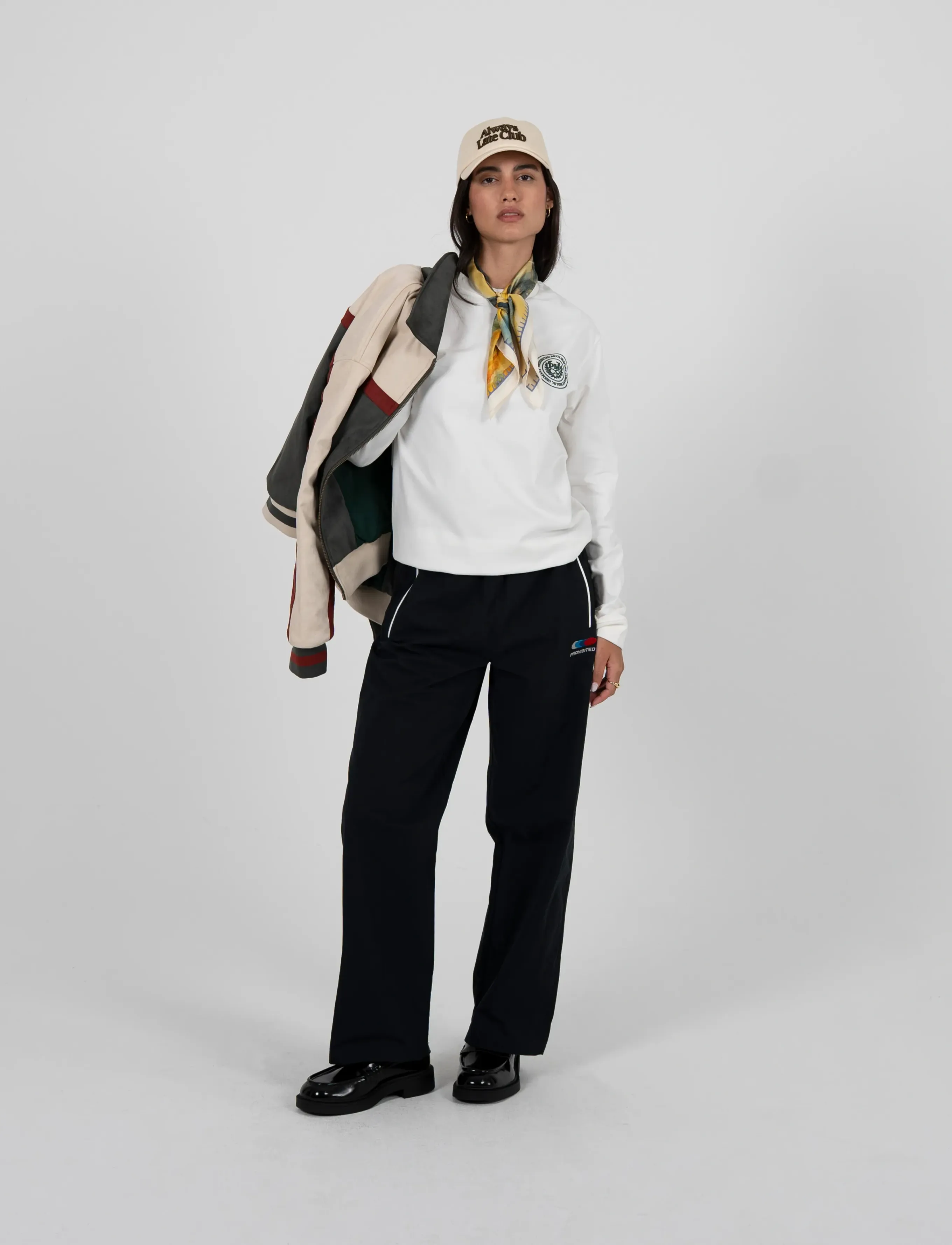 Prohibited - Racer Trackpants Black - sports pants - black - 4