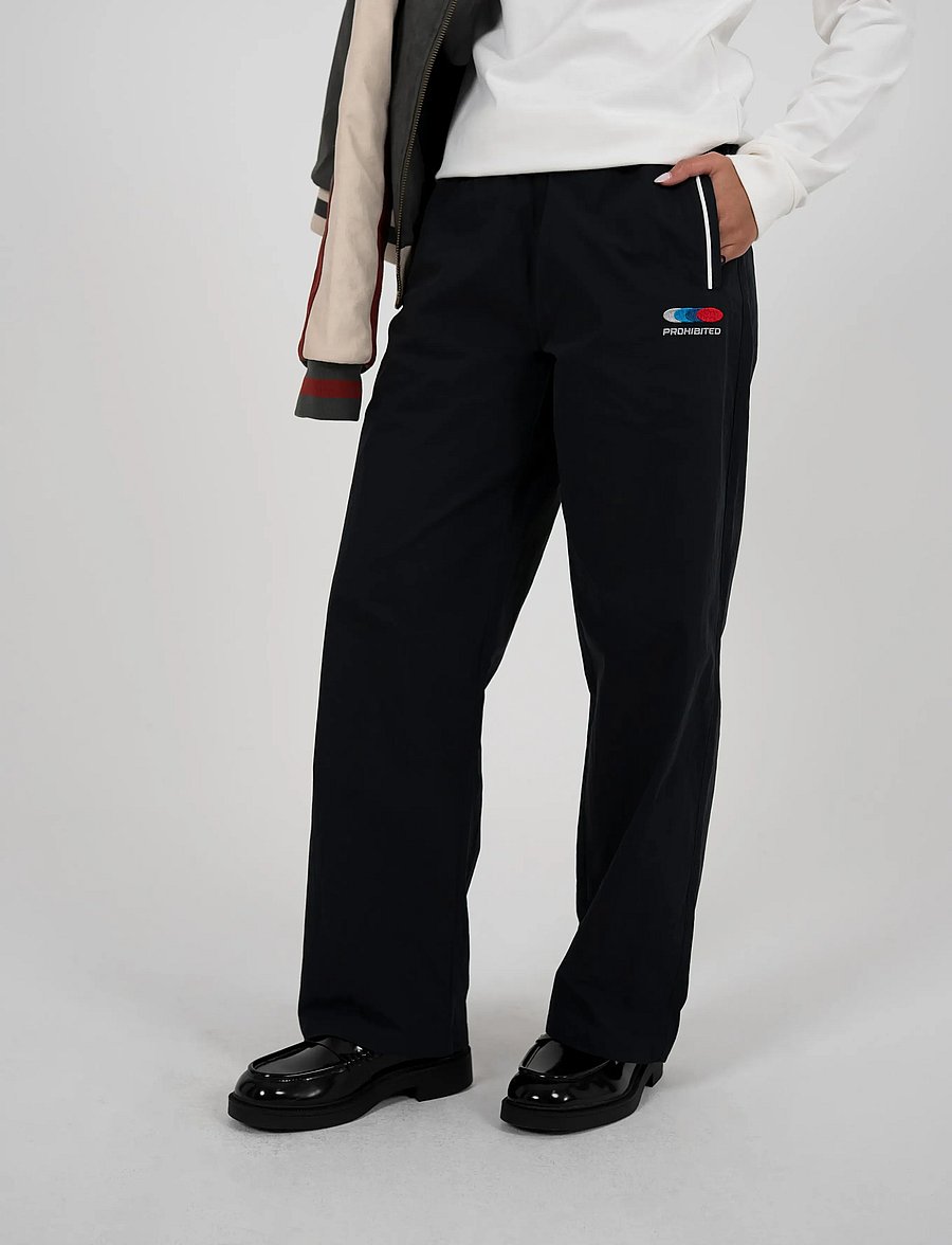 Prohibited - Racer Trackpants Black - sports pants - black - 5