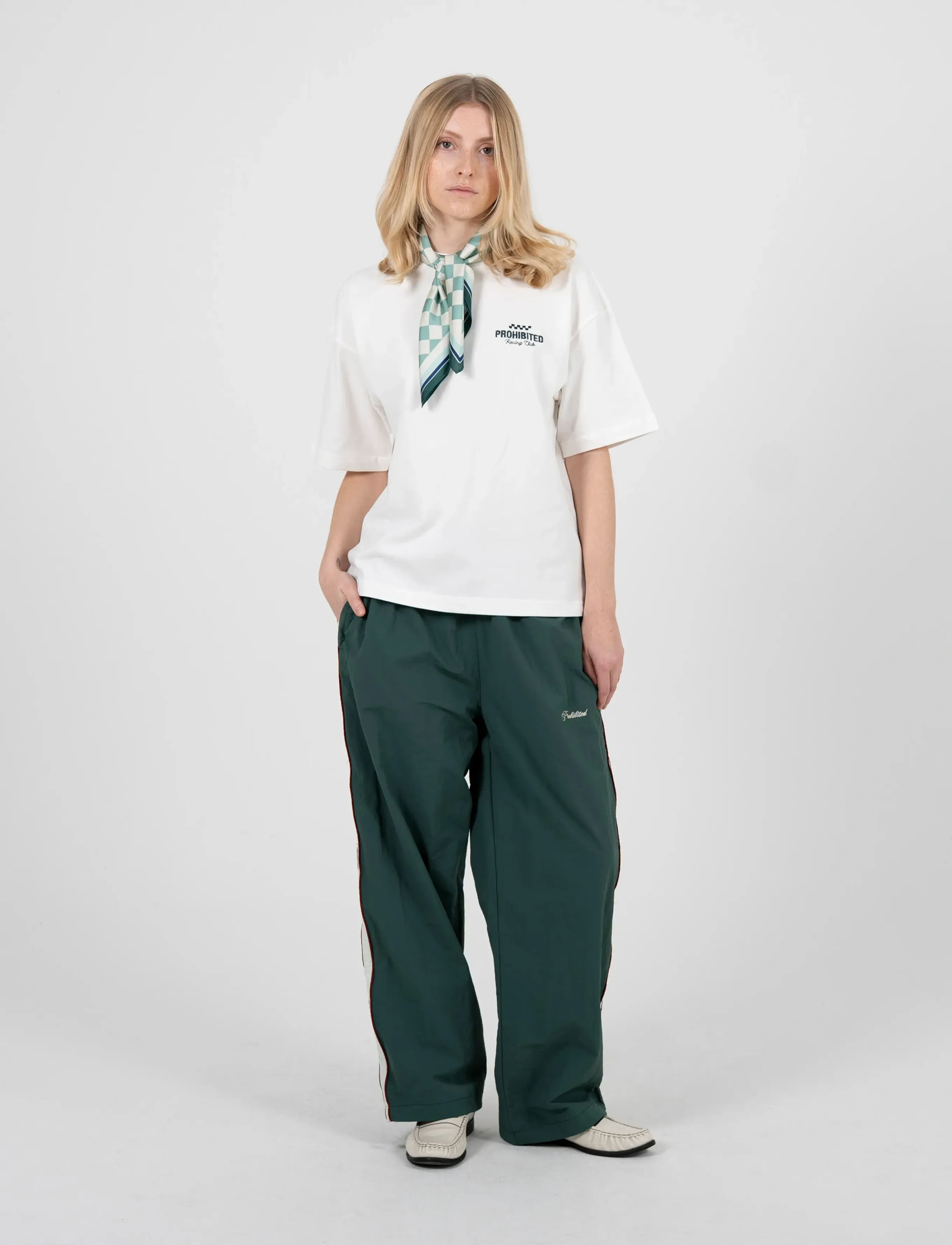 Prohibited - Slipstream Trackpants Green - casual trousers - green - 4