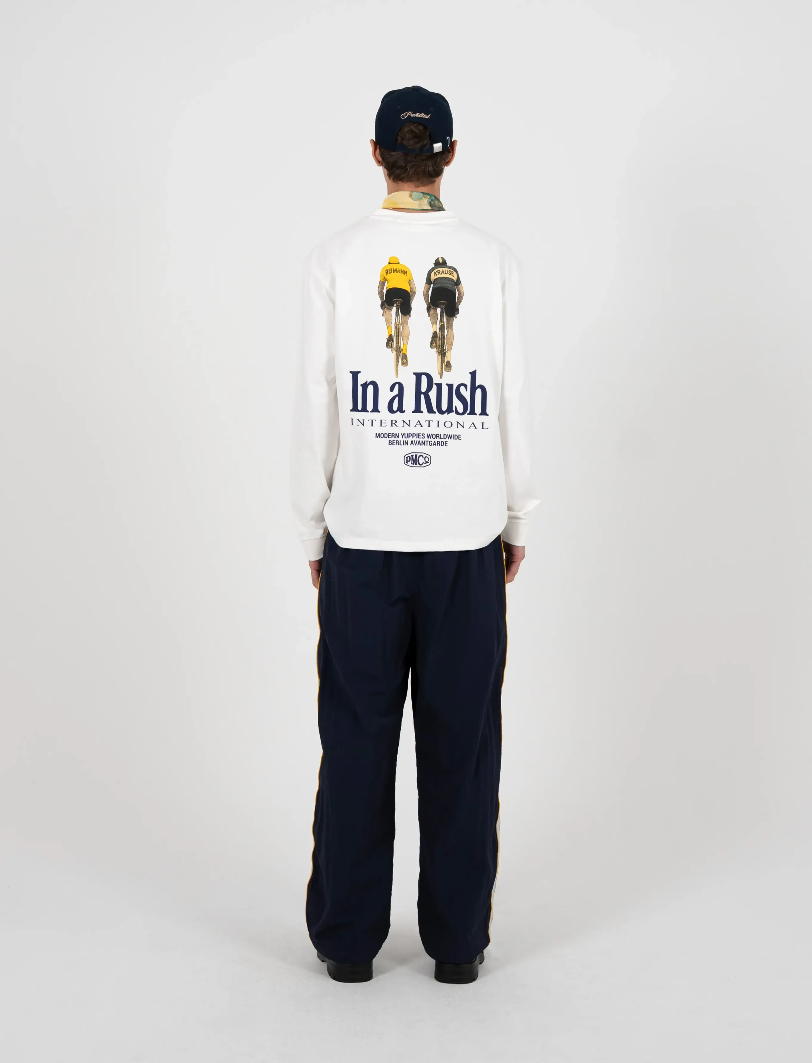 Prohibited - Slipstream Trackpants Navy - rennot housut - navy - 3