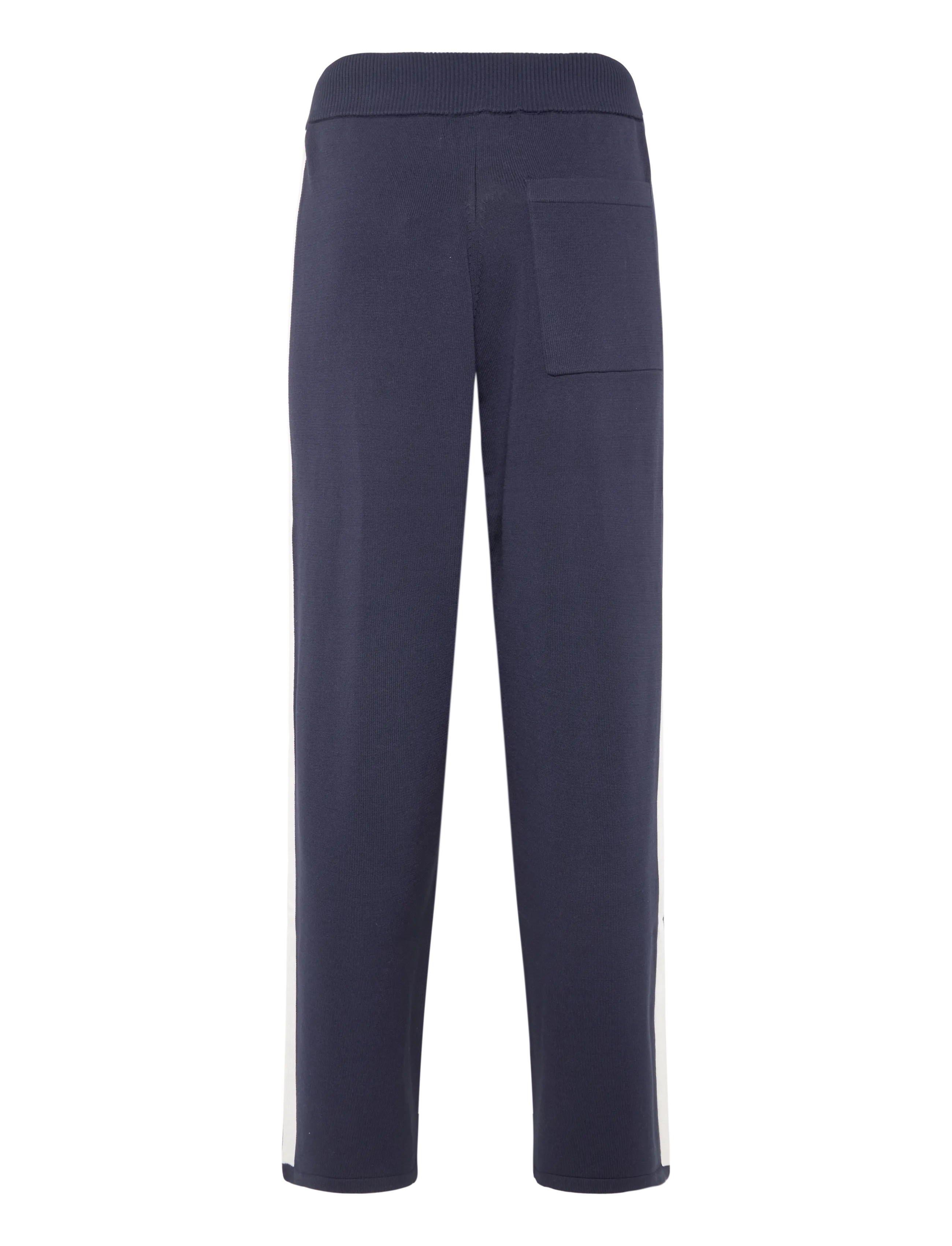 Prohibited - Varsity Knitted Trackpants - casual trousers - navy - 2