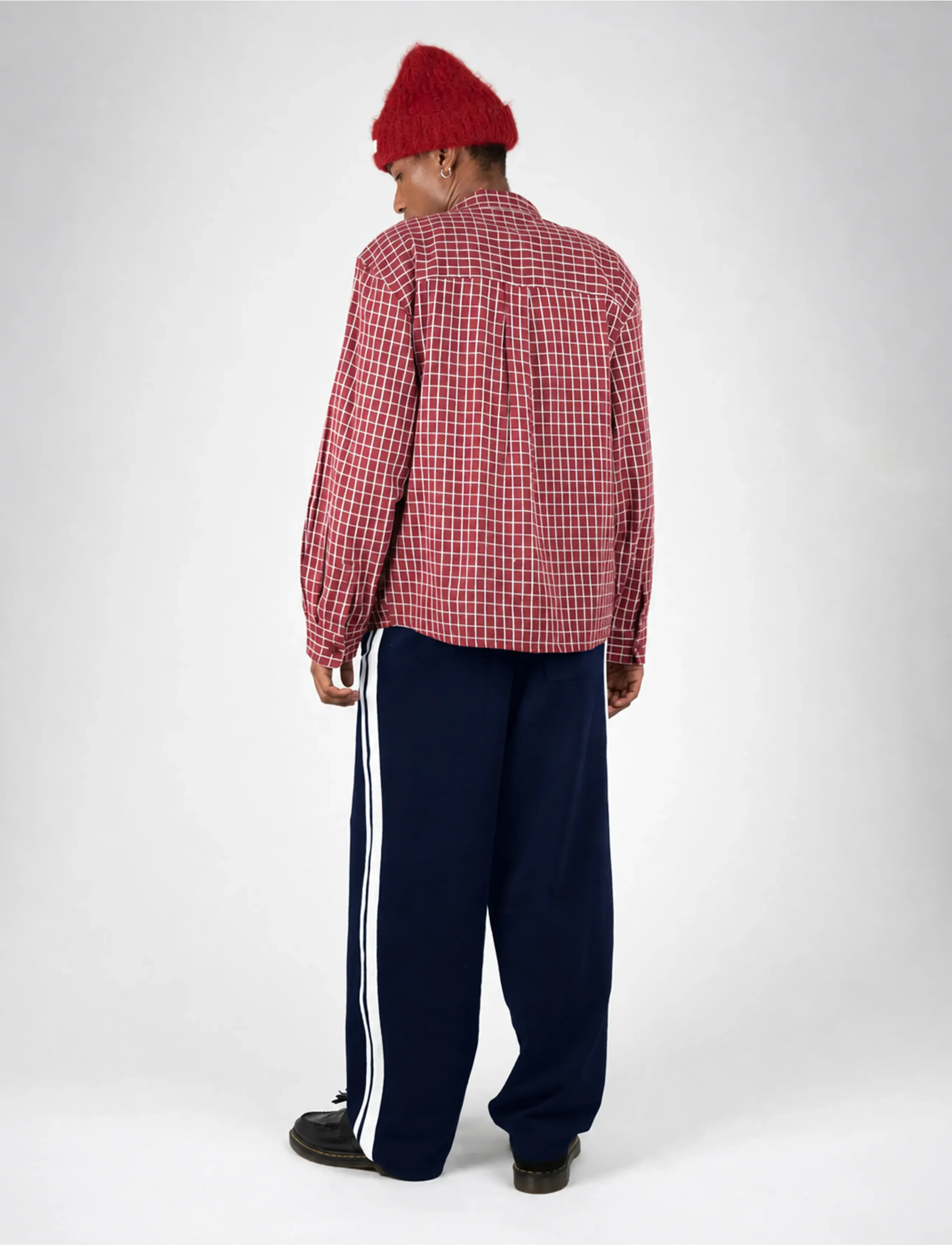 Prohibited - Varsity Knitted Trackpants - freizeithosen - navy - 3