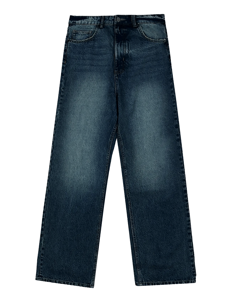 Prohibited - Jaguar Denim Dark Blue - weite jeans - dark blue - 1