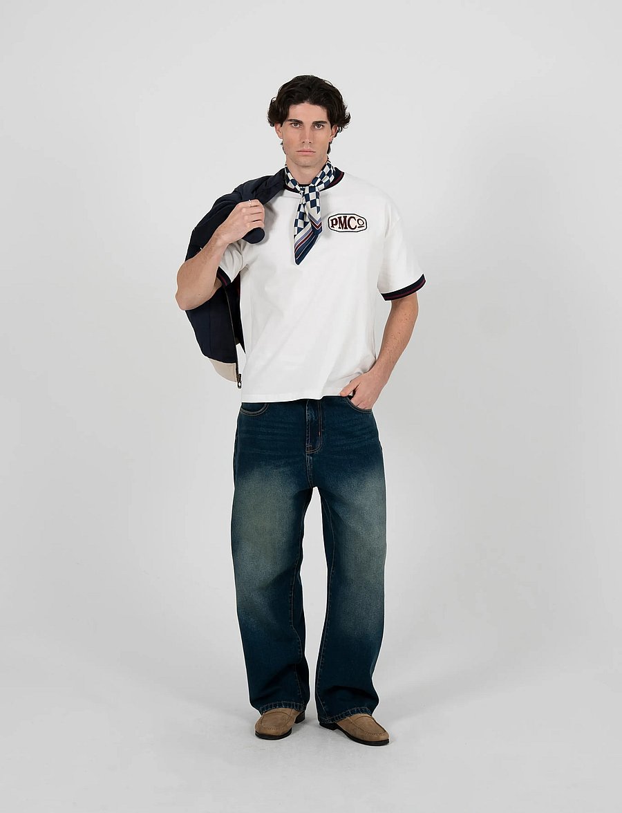 Prohibited - Jaguar Denim Dark Blue - weite jeans - dark blue - 0