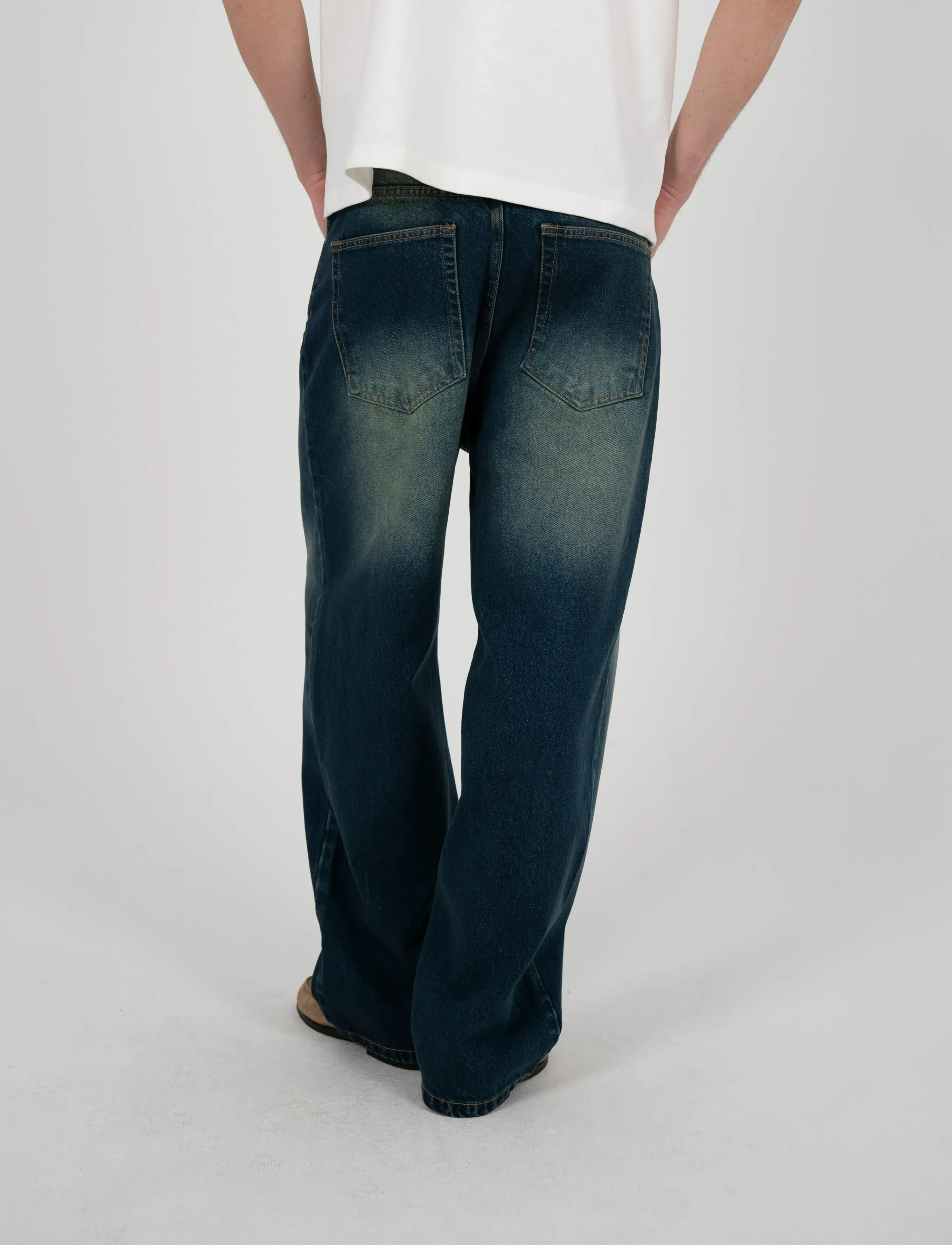 Prohibited - Jaguar Denim Dark Blue - loose jeans - dark blue - 3
