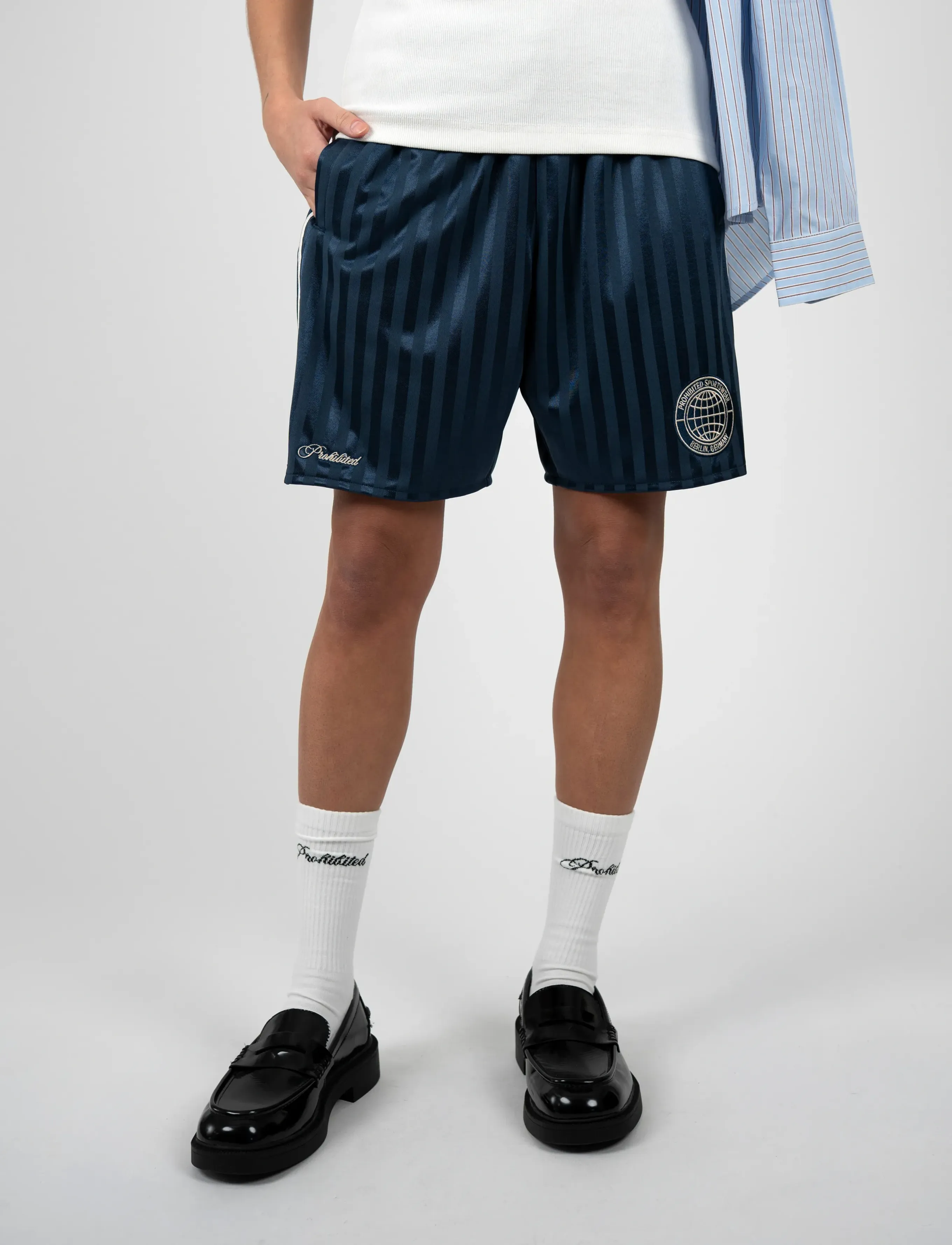 Prohibited Breakline Shorts - Riided - BLUE / blue