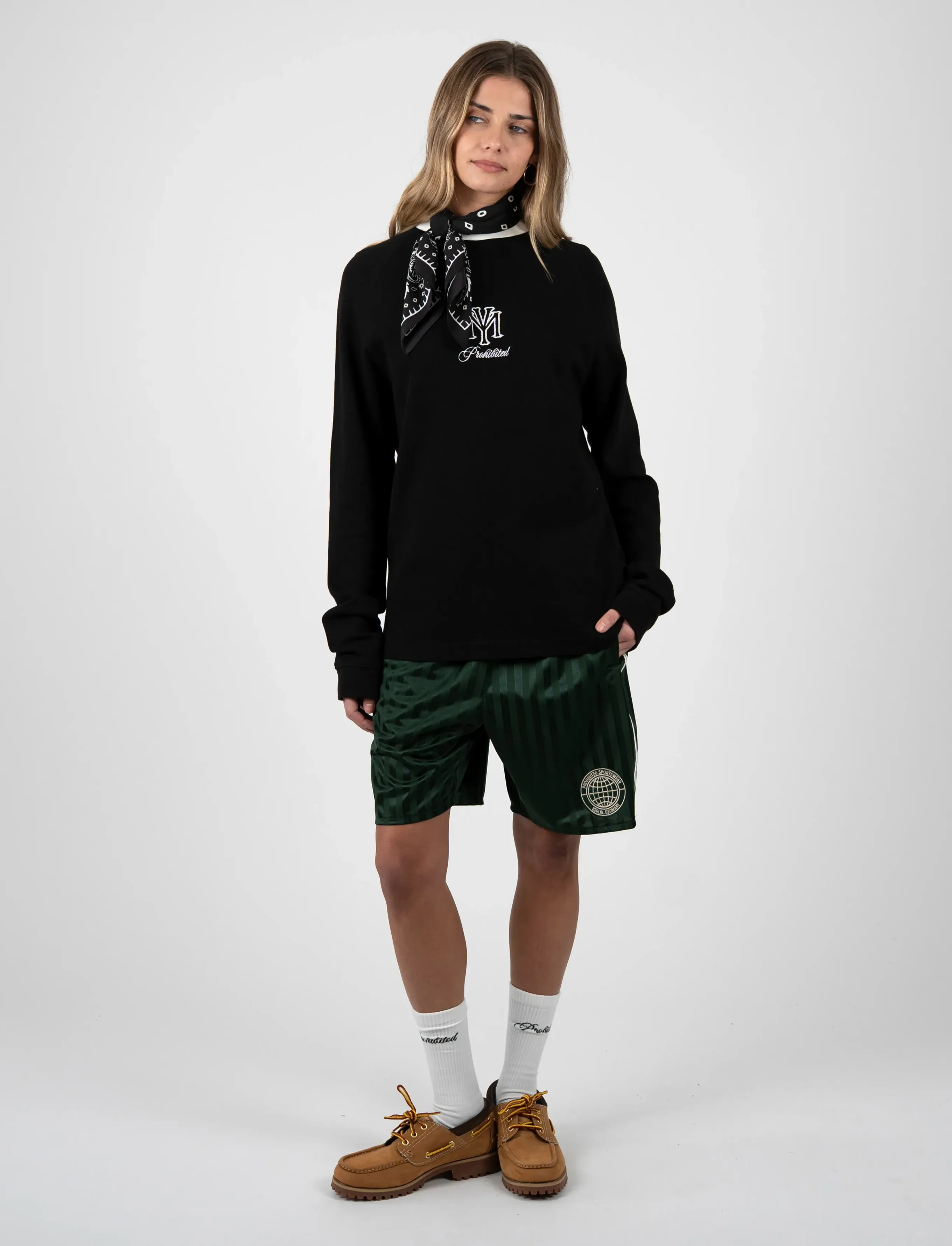 Prohibited - Breakline Shorts - casual shorts - green - 5