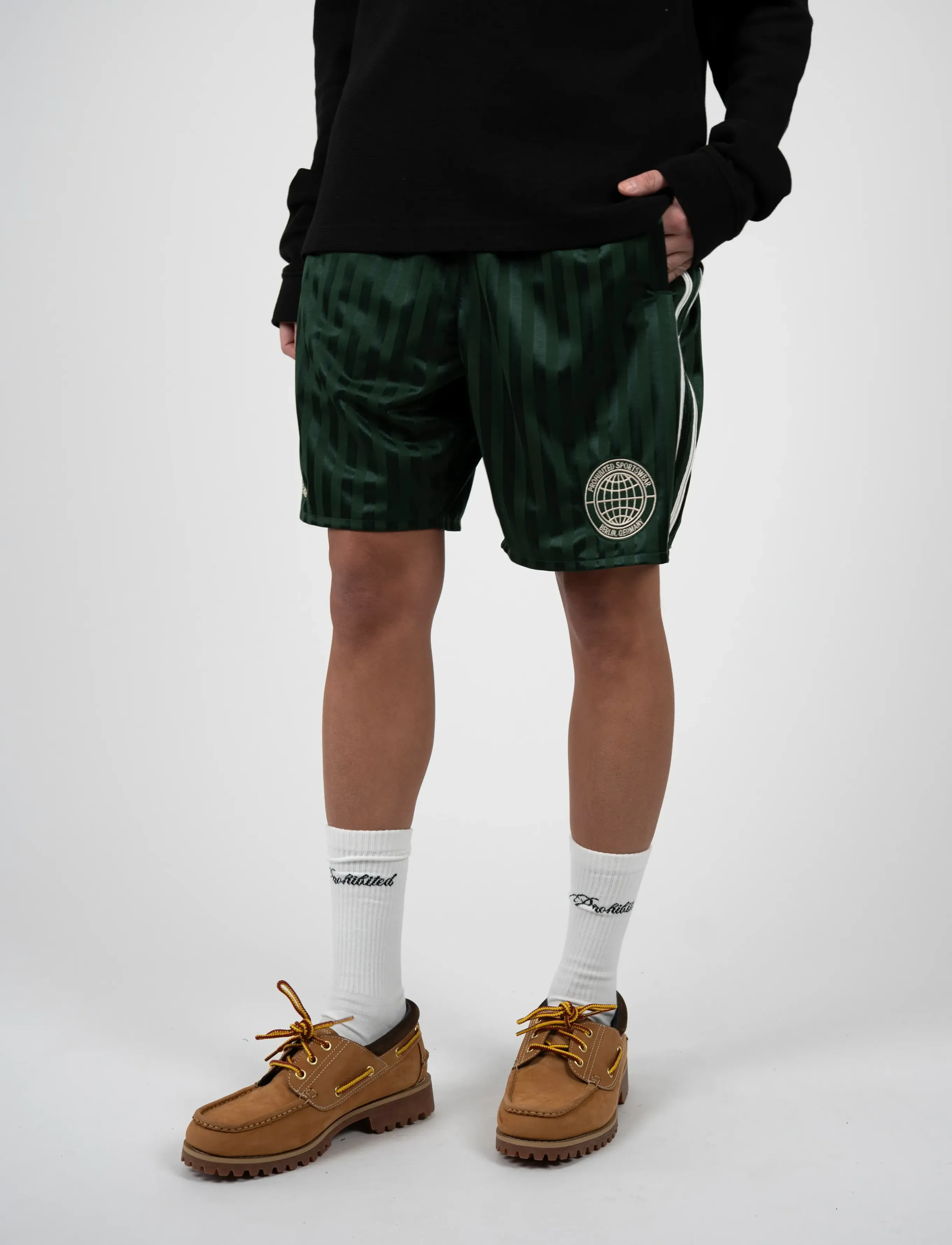 Prohibited Breakline Shorts - Streetstyle - GREEN / green