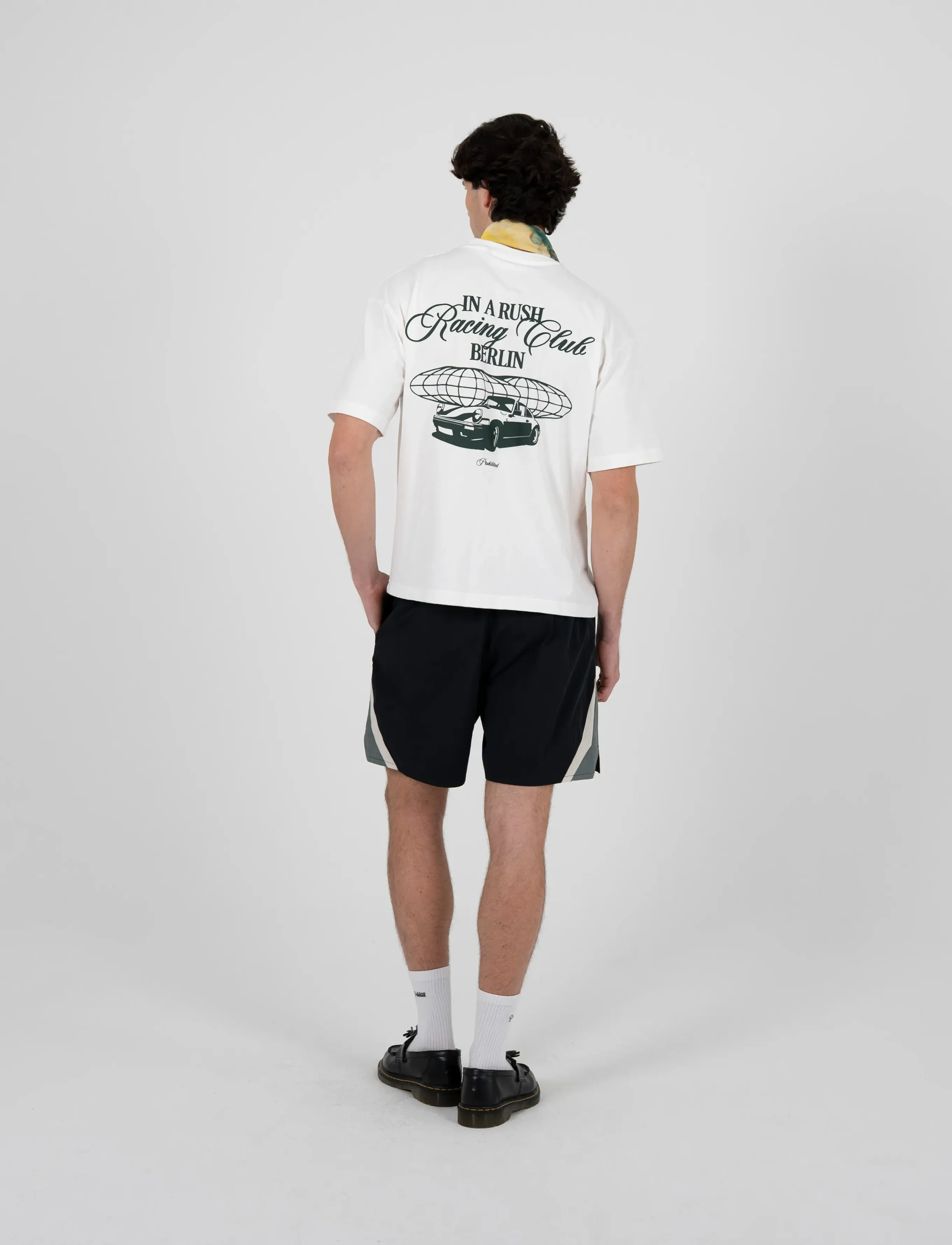 Prohibited - Racer Trackshorts Black - trainingsshorts - black - 3