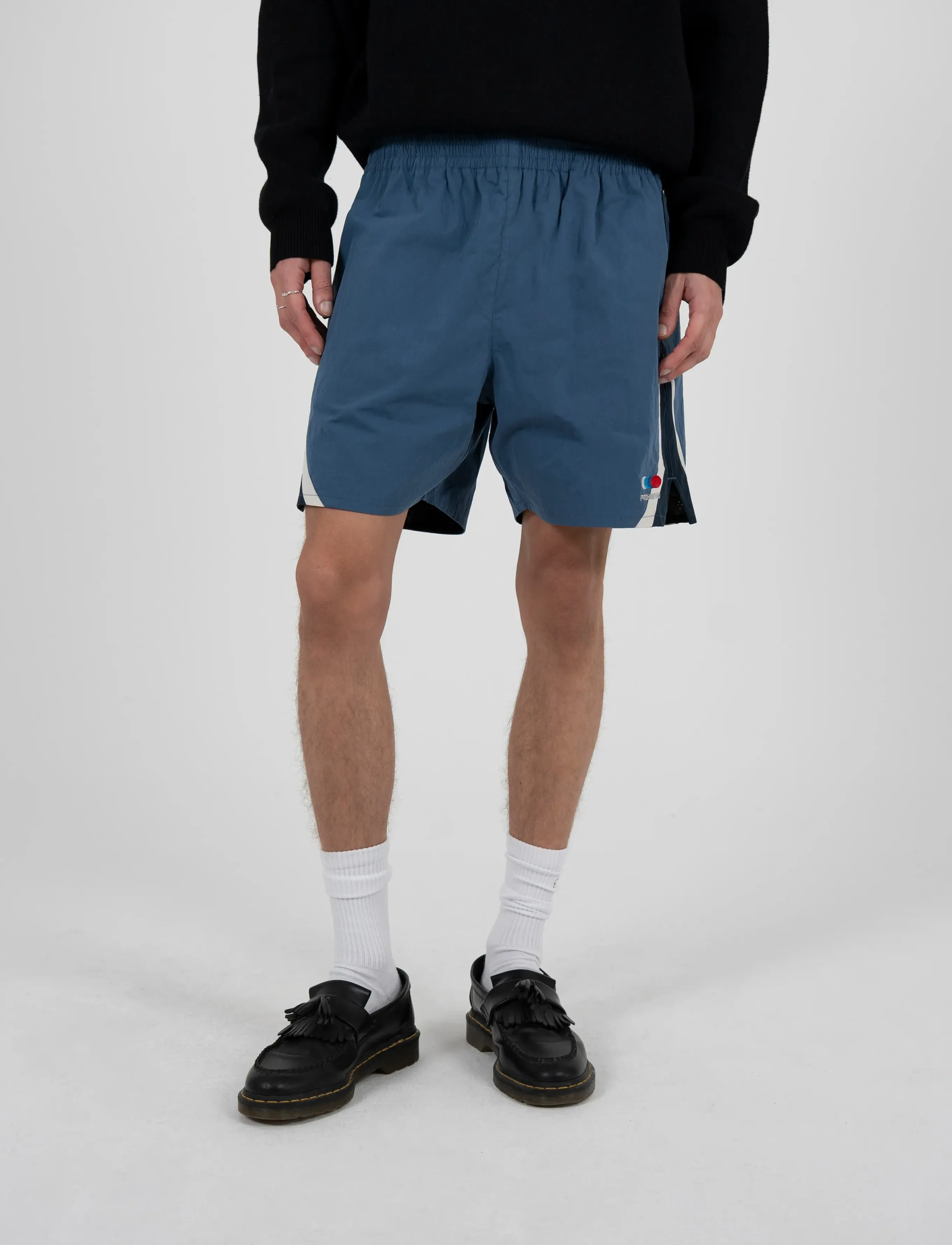 Prohibited - Racer Trackshorts Black - träningsshorts - navy - 2
