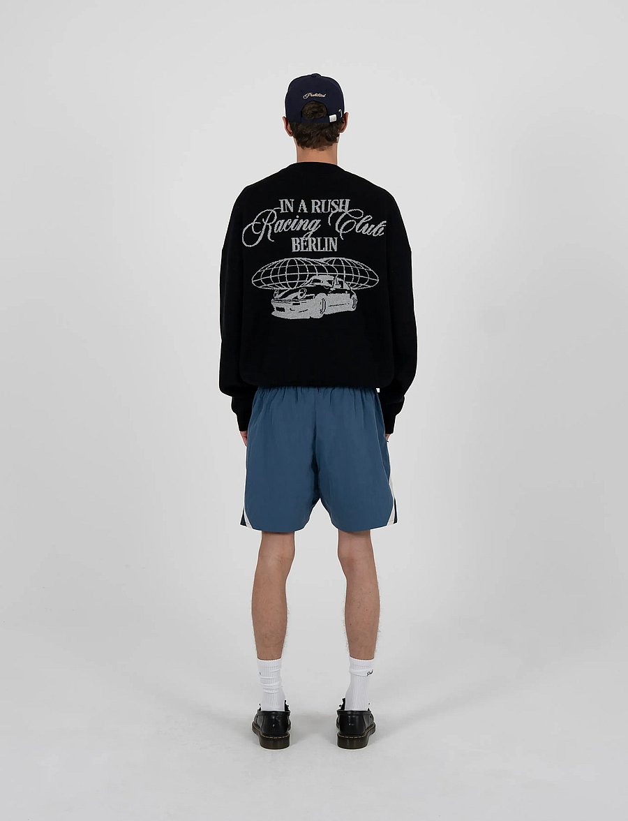 Prohibited - Racer Trackshorts Black - trainingsshorts - navy - 3