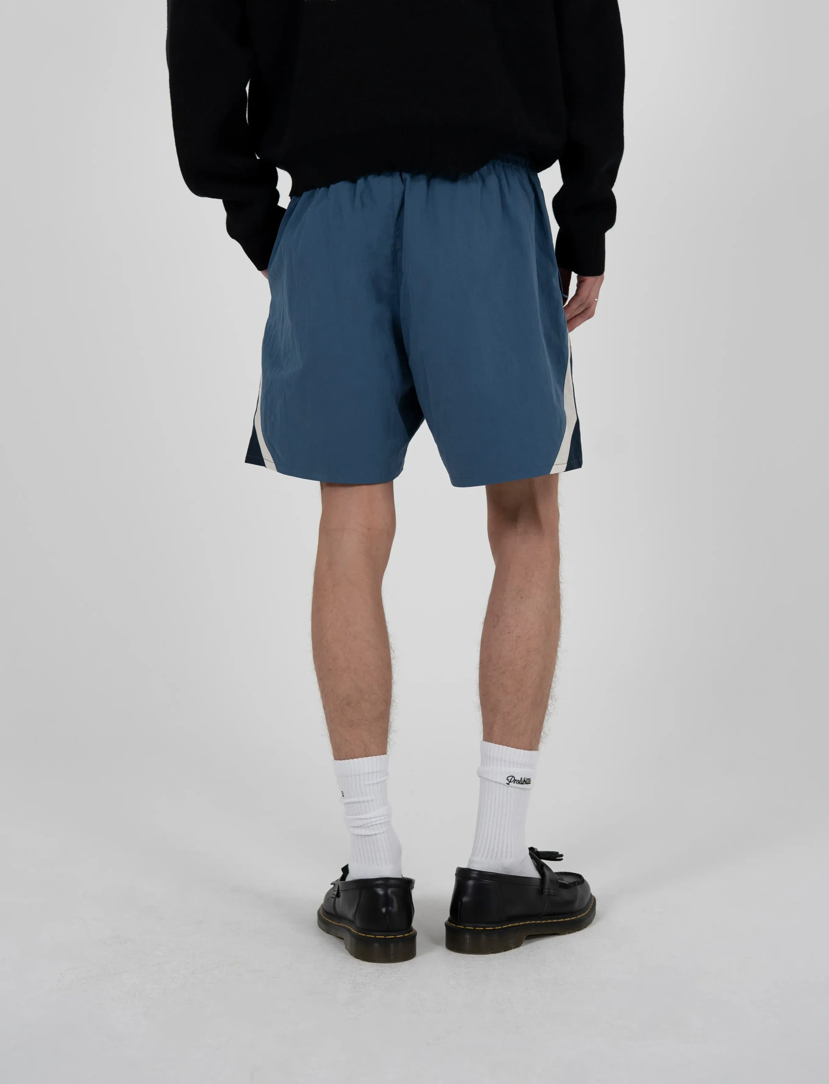 Prohibited - Racer Trackshorts Black - träningsshorts - navy - 4