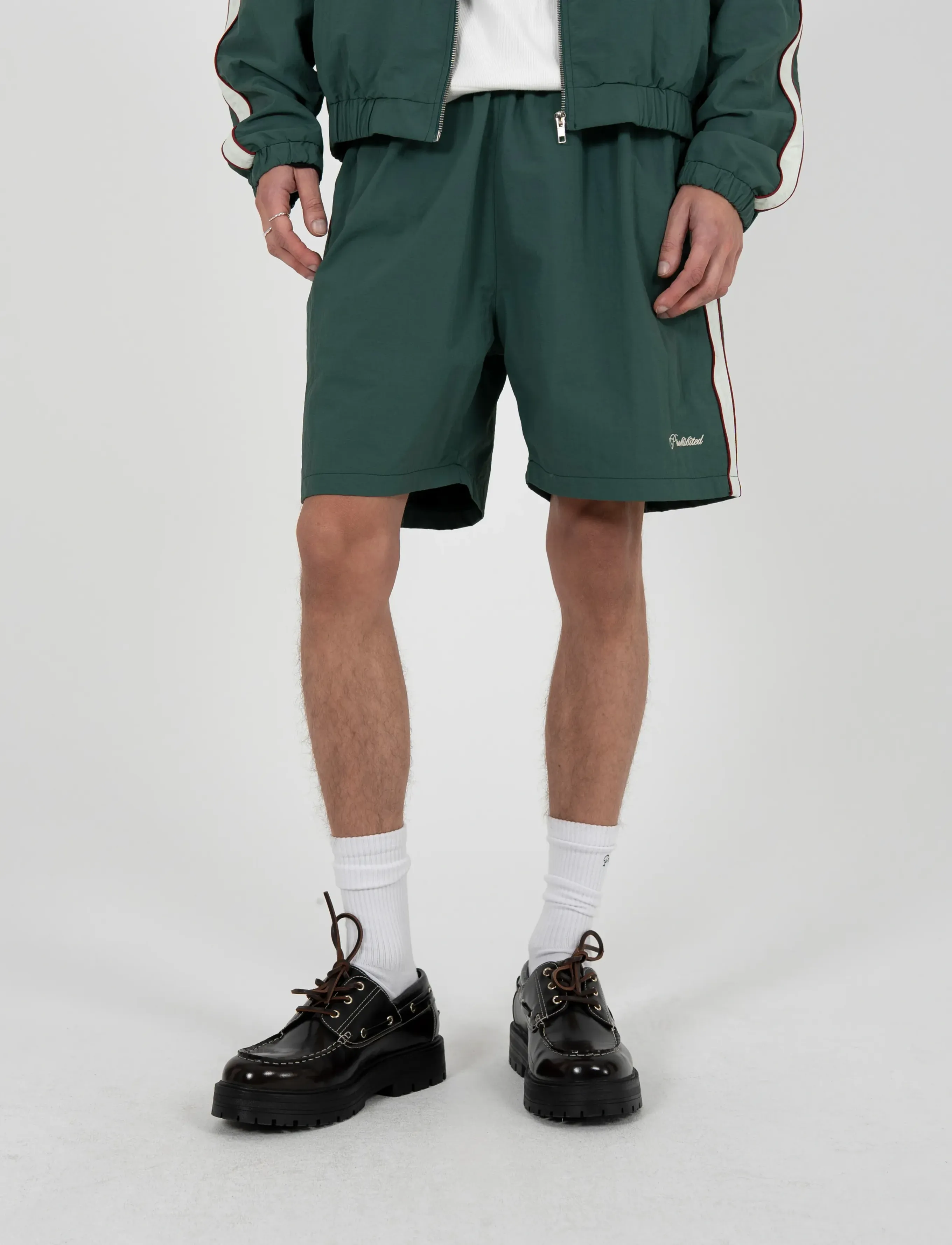 Prohibited - Slipstream Trackshorts Green - casual shorts - green - 3