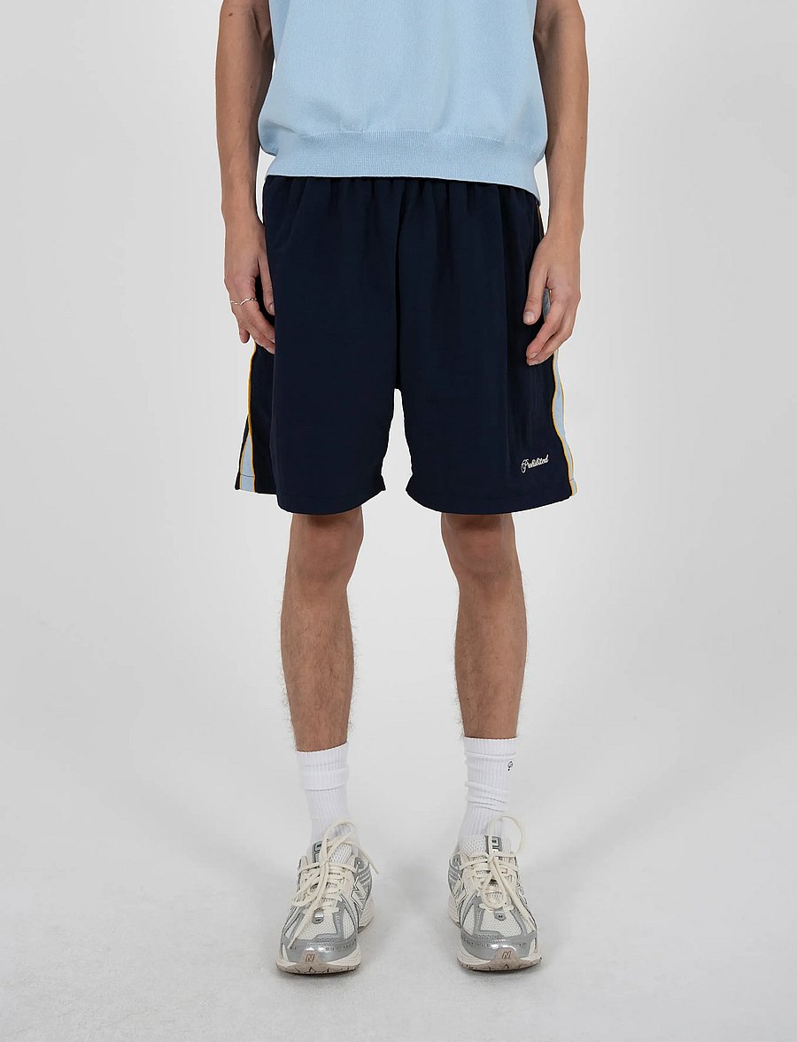Prohibited - Slipstream Trackshorts Navy - hversdagsstuttbuxur - navy - 2