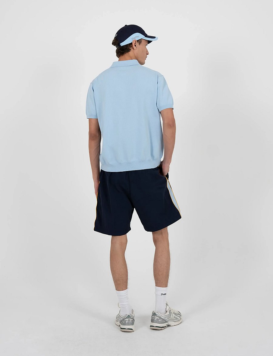 Prohibited - Slipstream Trackshorts Navy - hversdagsstuttbuxur - navy - 4