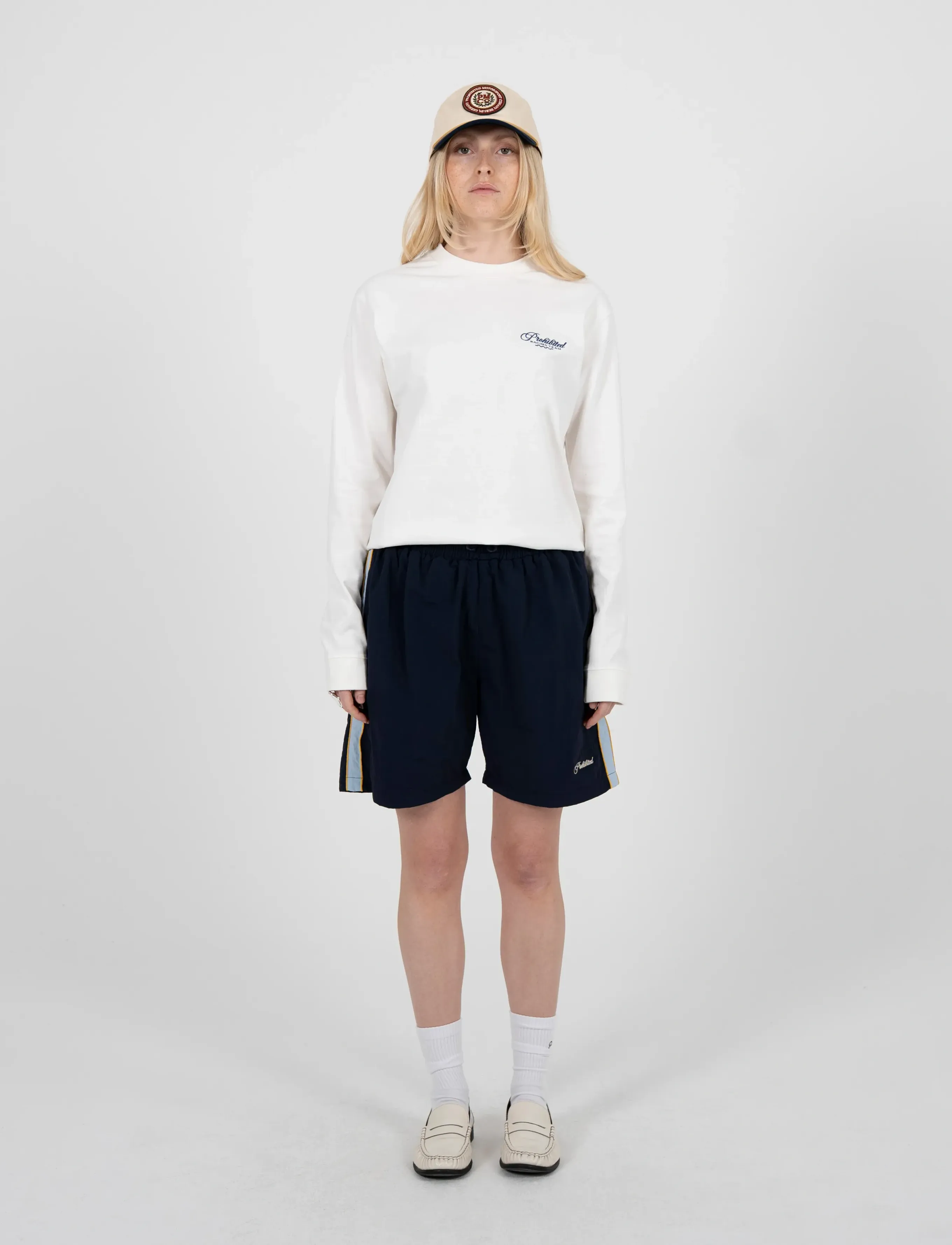 Prohibited - Slipstream Trackshorts Navy - casual shorts - navy - 5