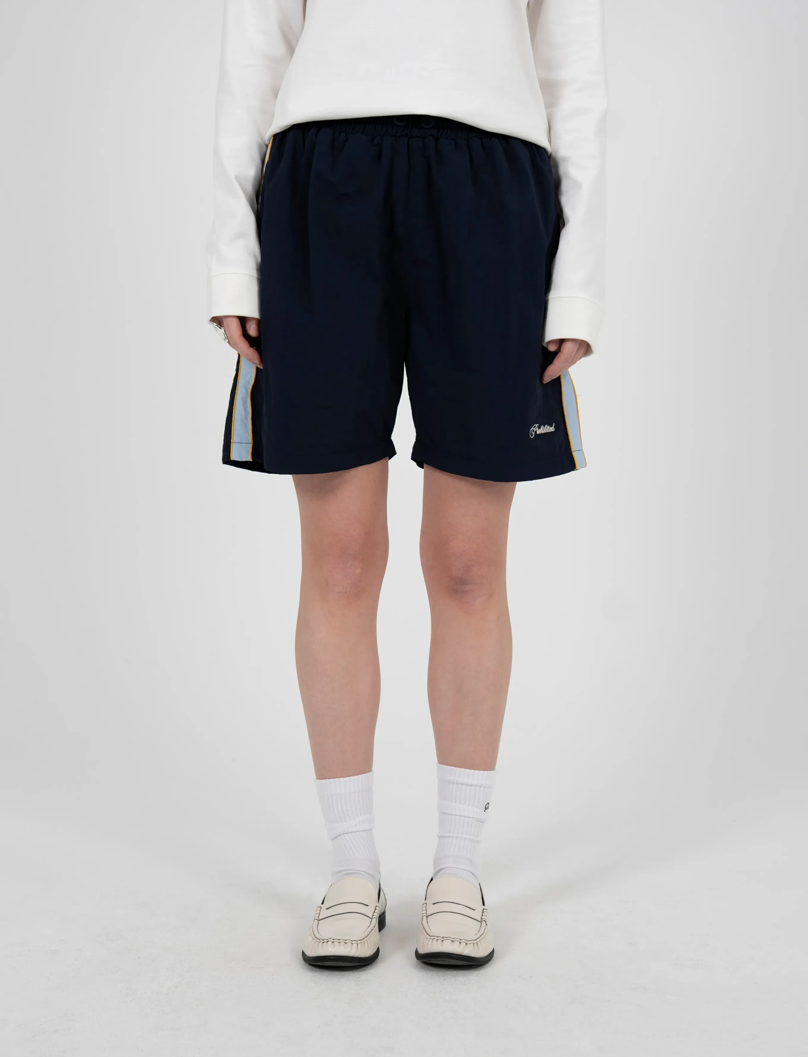 Prohibited Slipstream Trackshorts Navy - Riided - NAVY / navy