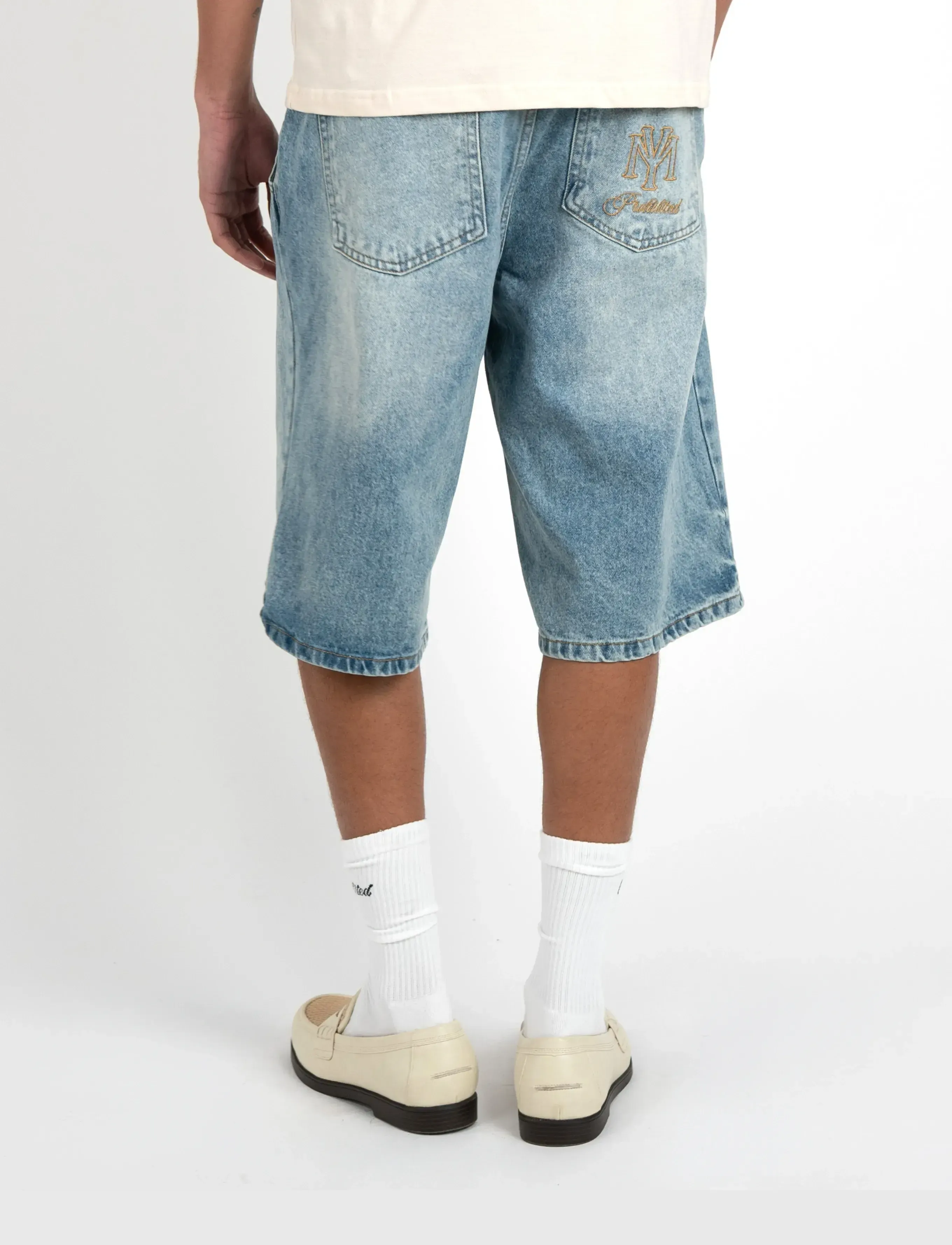 Prohibited - Off Shore Jorts - light blue - 3