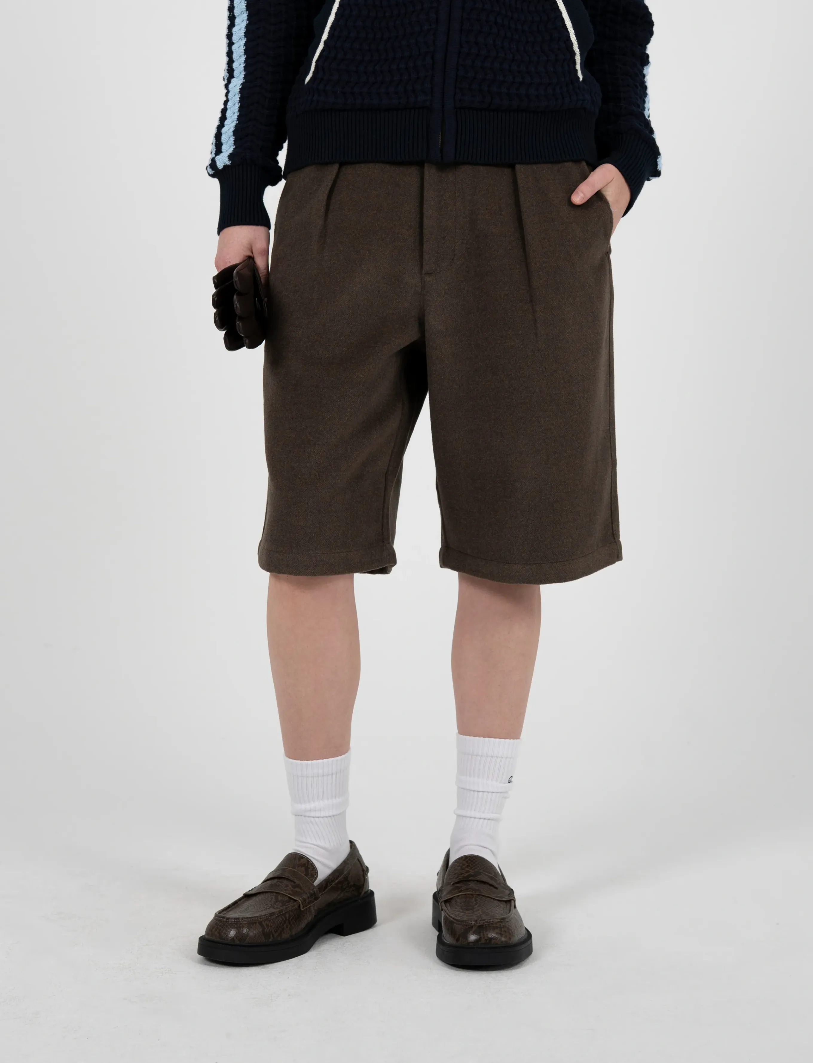 Prohibited Podium Double Pleated Shorts herr – bild 8