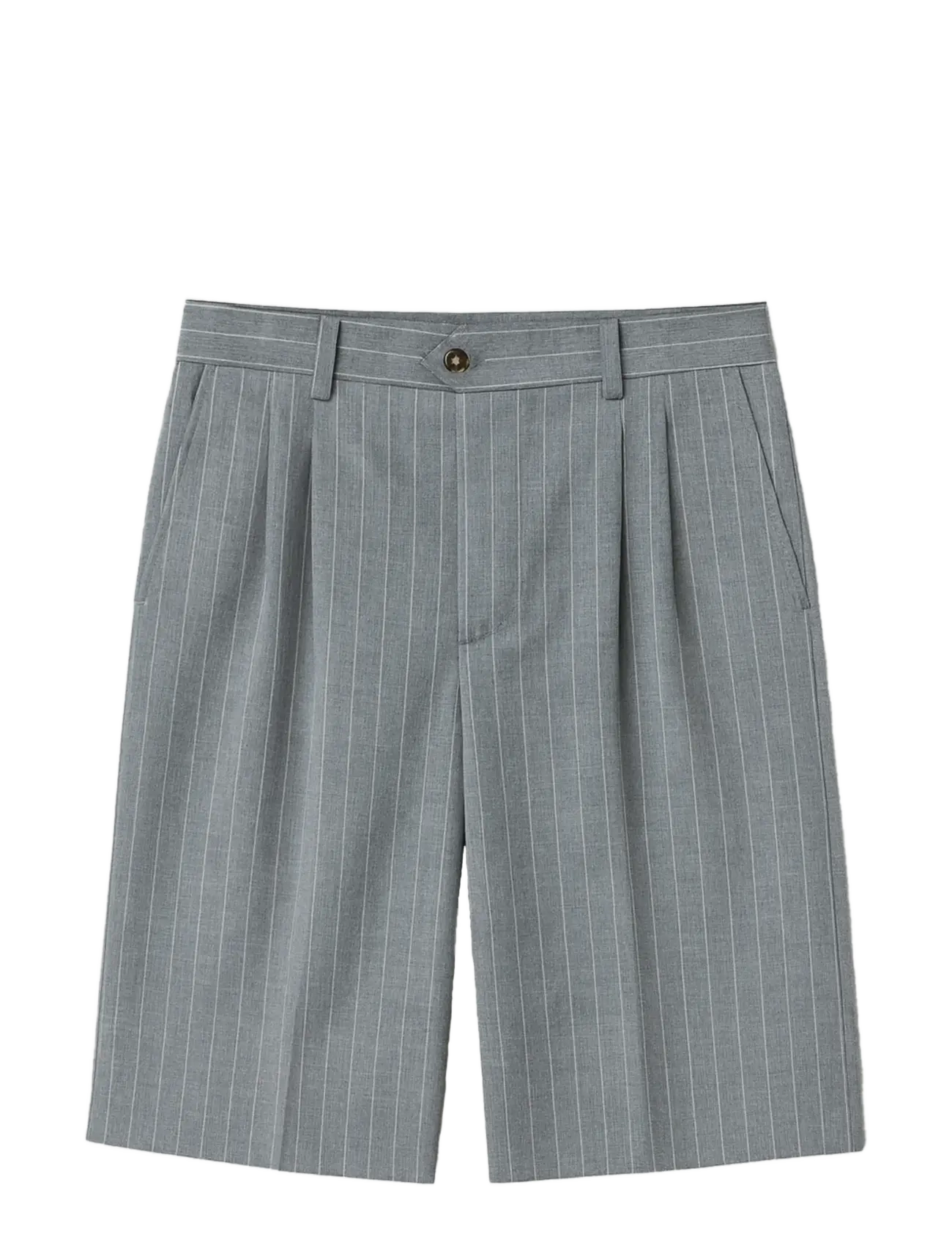PROHIBITED Newport Pleated Shorts Grau - 30x59 - Herren