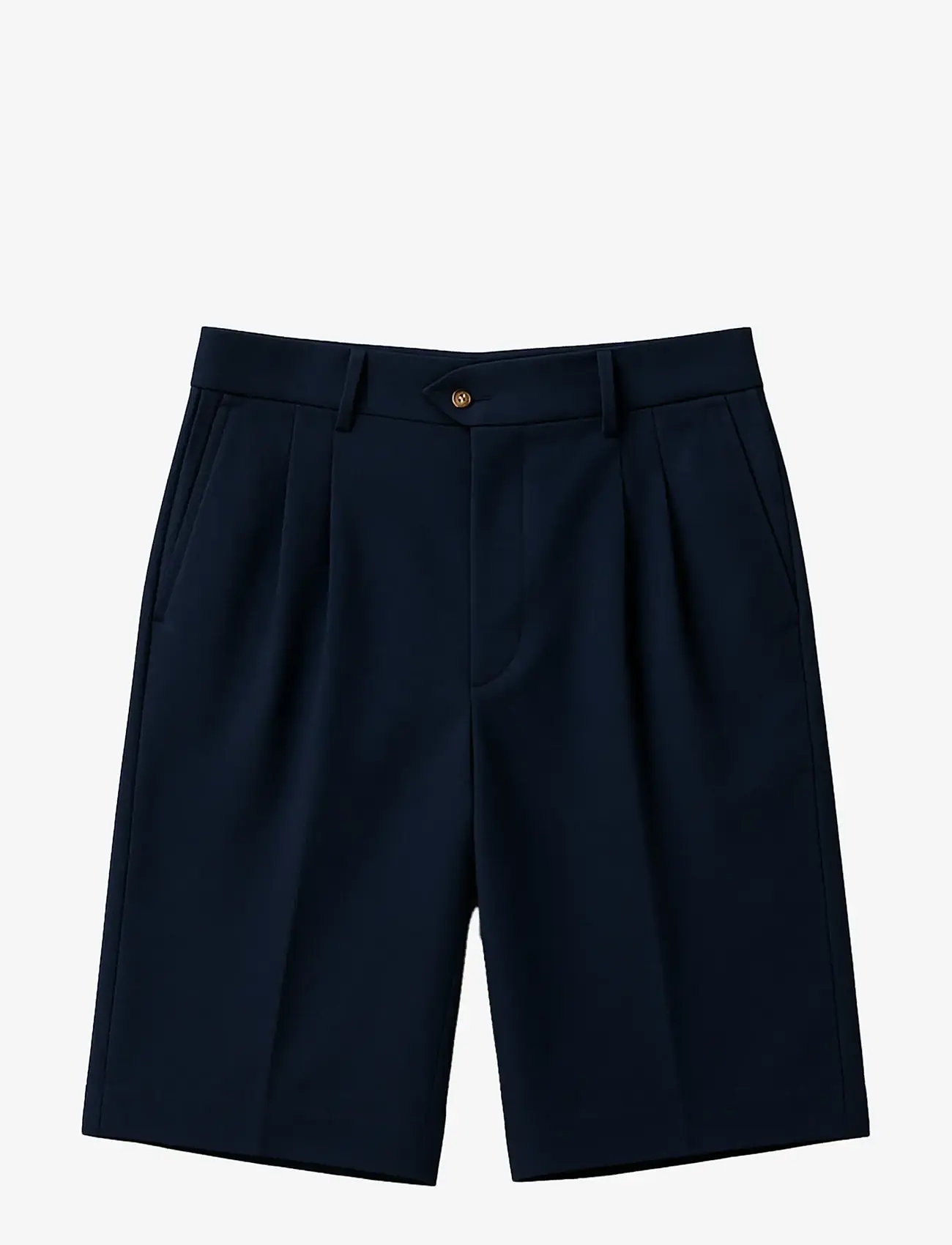 Prohibited - Newport Pleated Shorts - chinos shorts - navy - 1