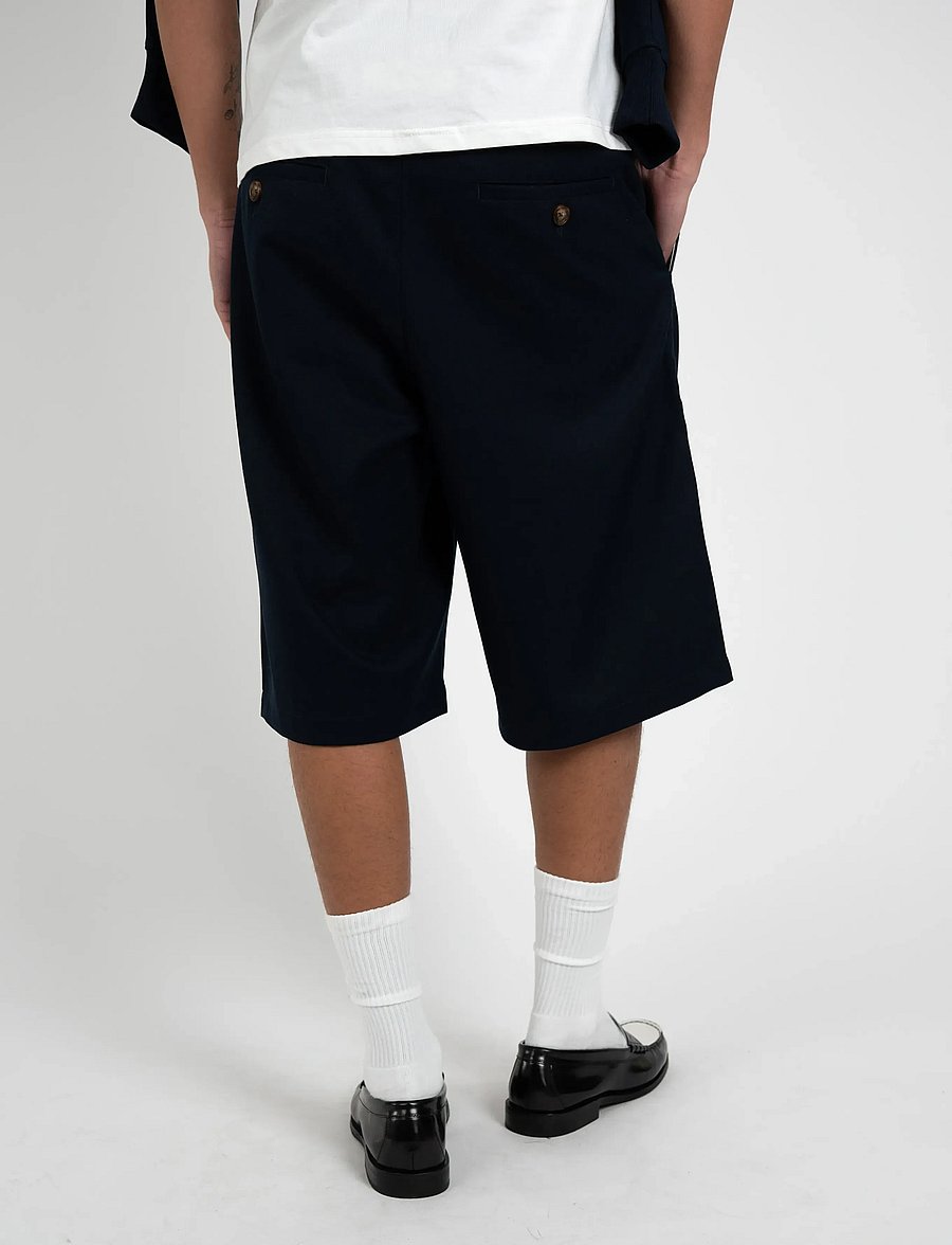 Prohibited - Newport Pleated Shorts - chinos shorts - navy - 3
