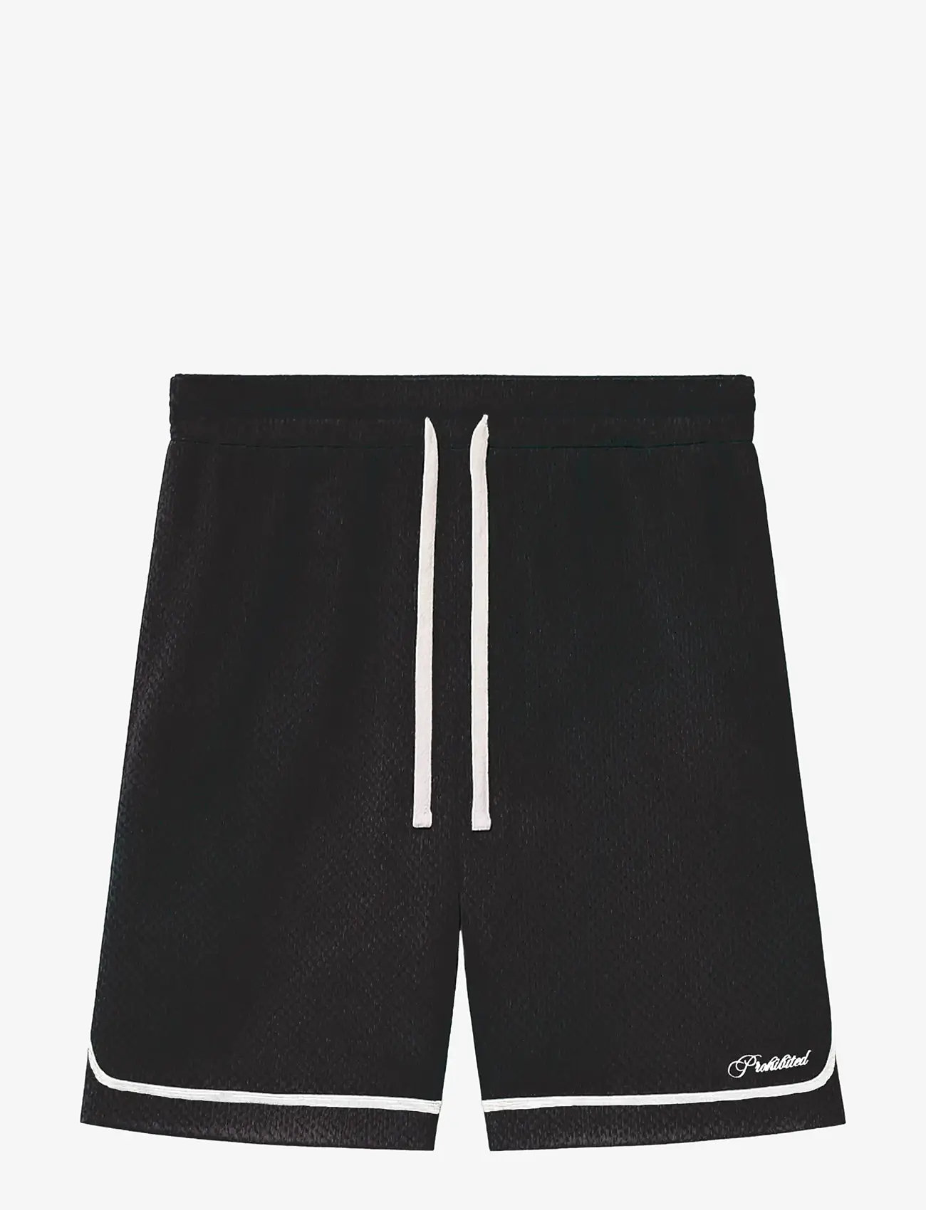 Prohibited - Mesh Basketball Shorts - treniruočių šortai - black - 1
