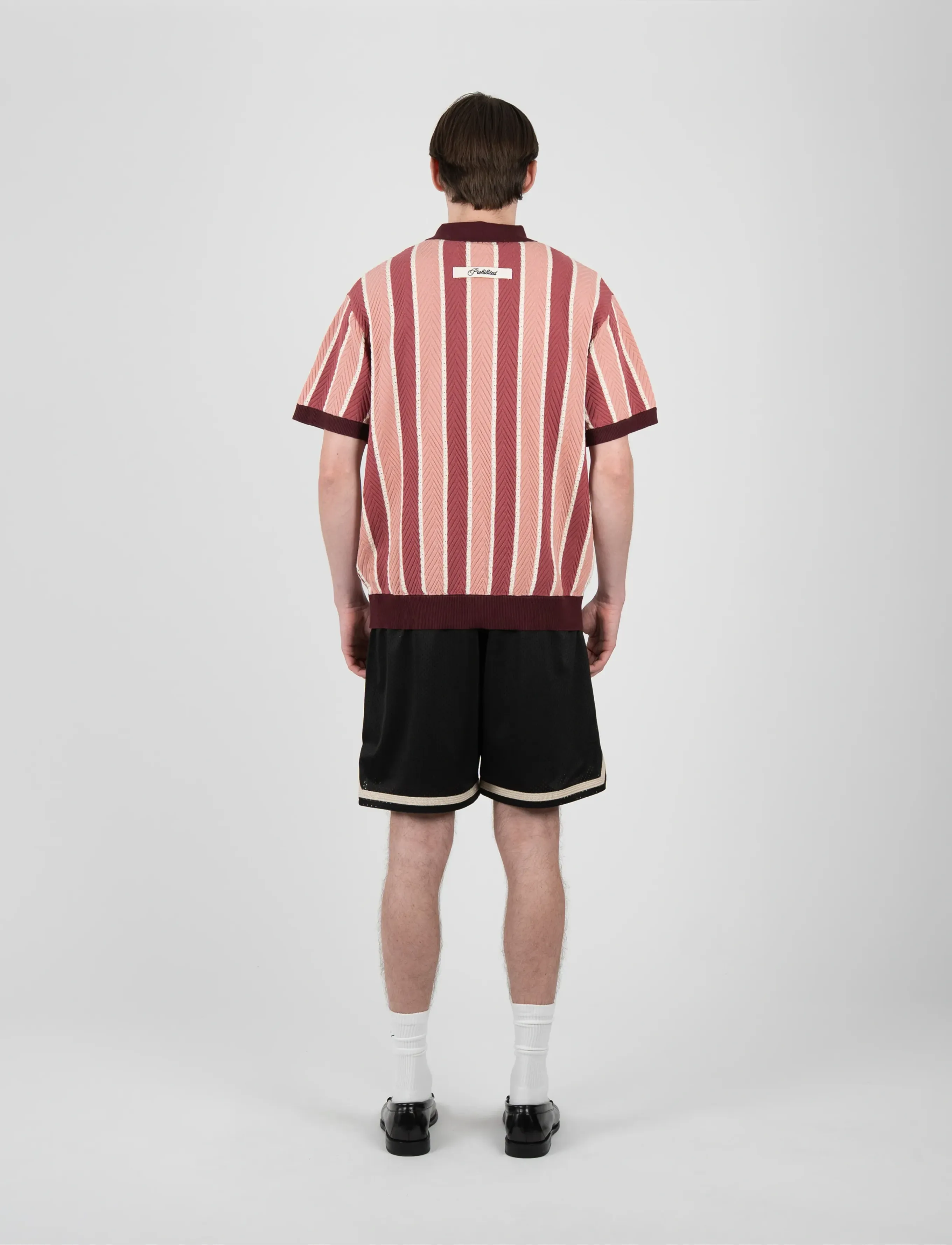 Prohibited - Mesh Basketball Shorts - treenishortsit - black - 3