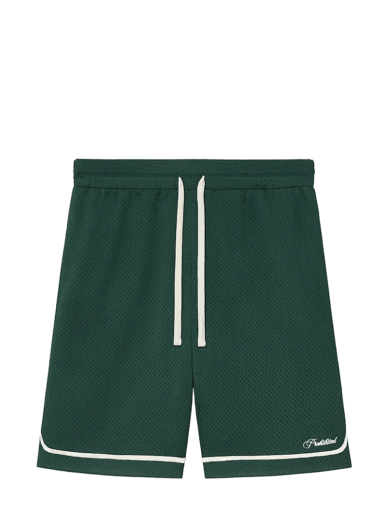 Prohibited - Mesh Basketball Shorts - lühikesed treeningpüksid - green - 1