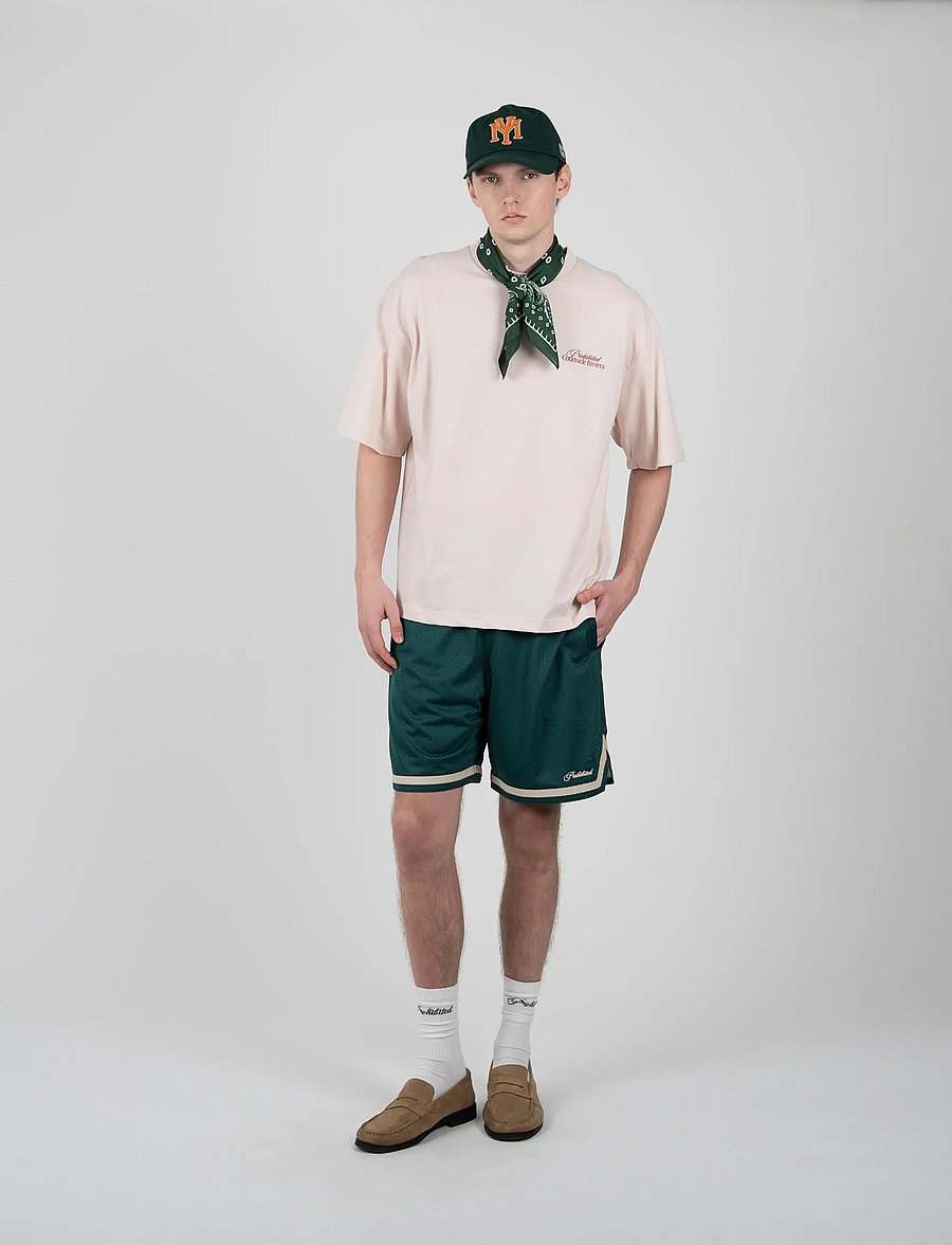 Prohibited - Mesh Basketball Shorts - træningsshorts - green - 0