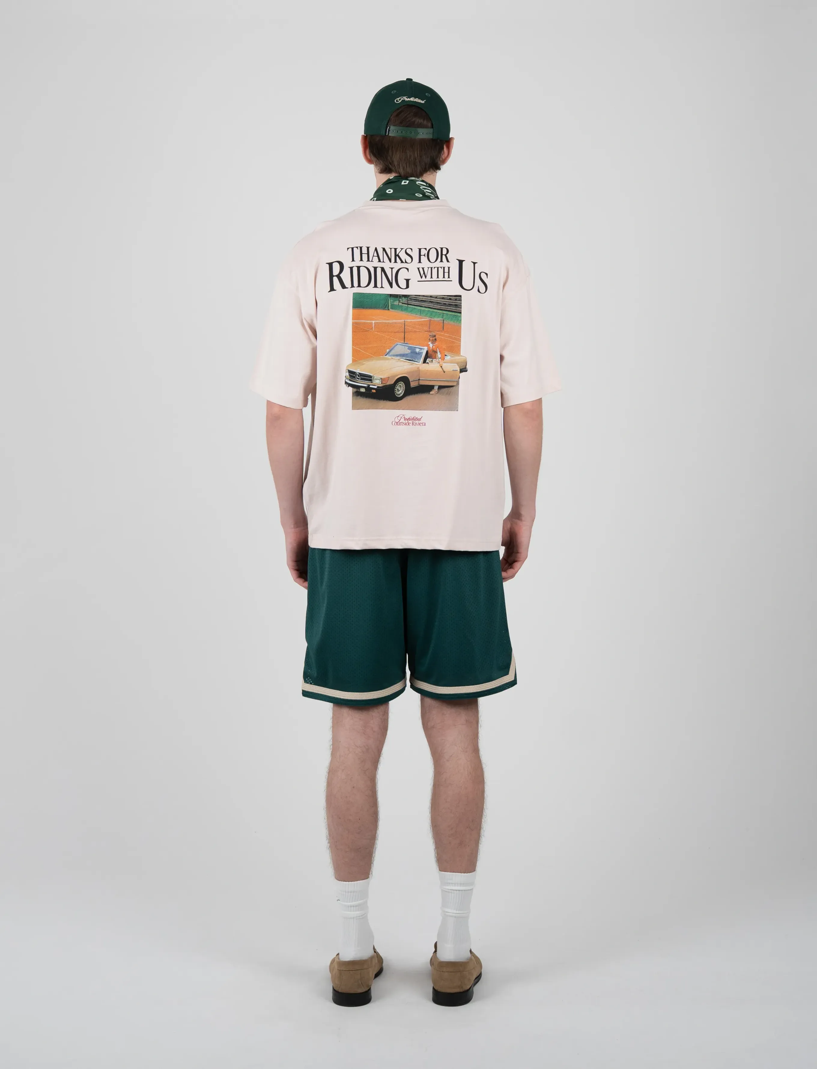 Prohibited - Mesh Basketball Shorts - træningsshorts - green - 3
