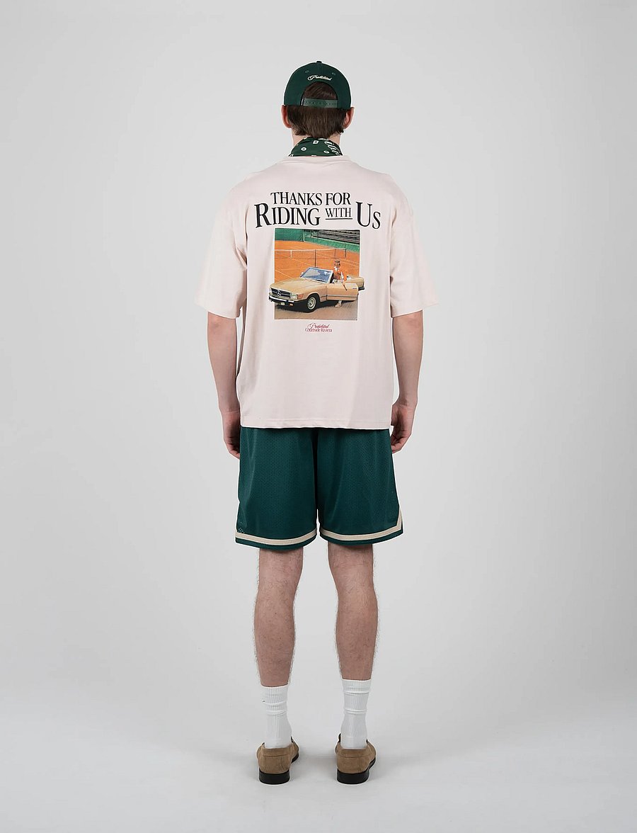 Prohibited - Mesh Basketball Shorts - træningsshorts - green - 3