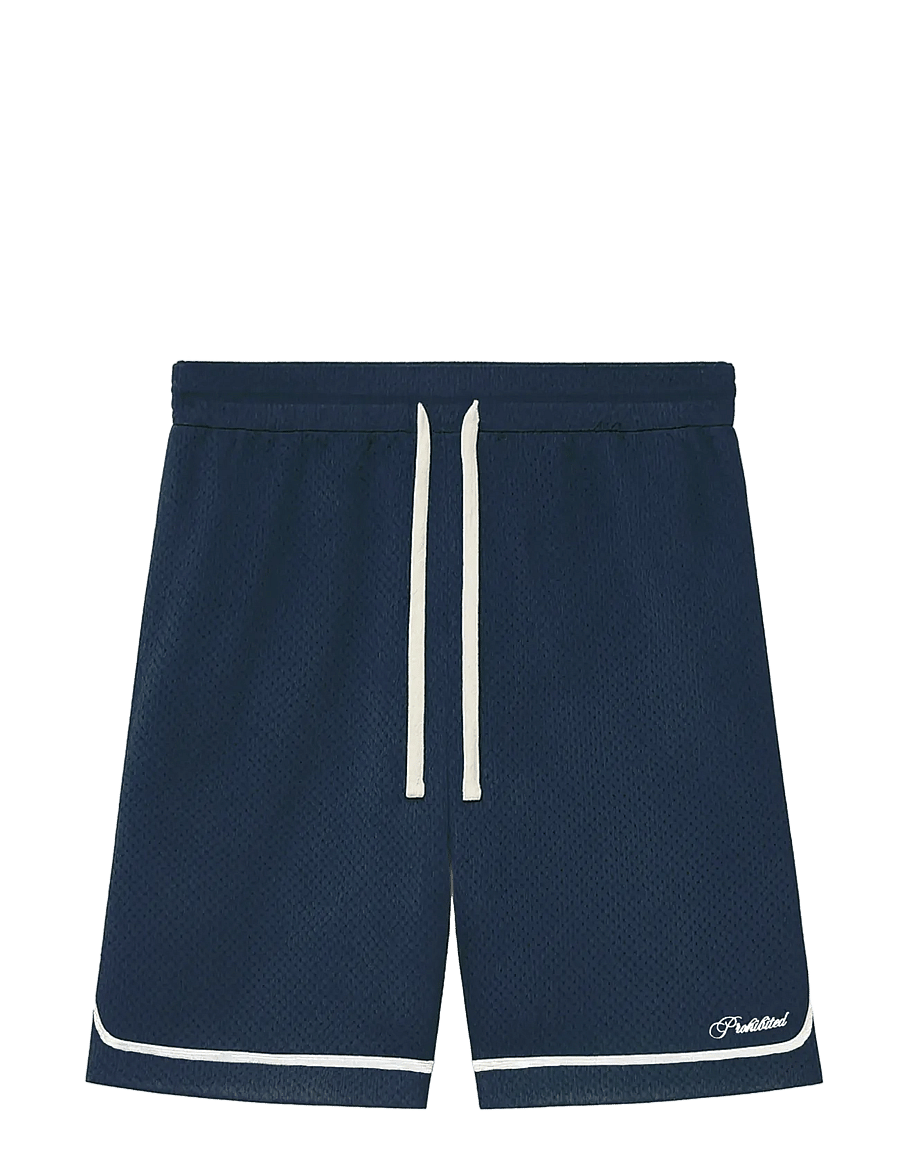 Prohibited - Mesh Basketball Shorts - lühikesed treeningpüksid - navy - 1