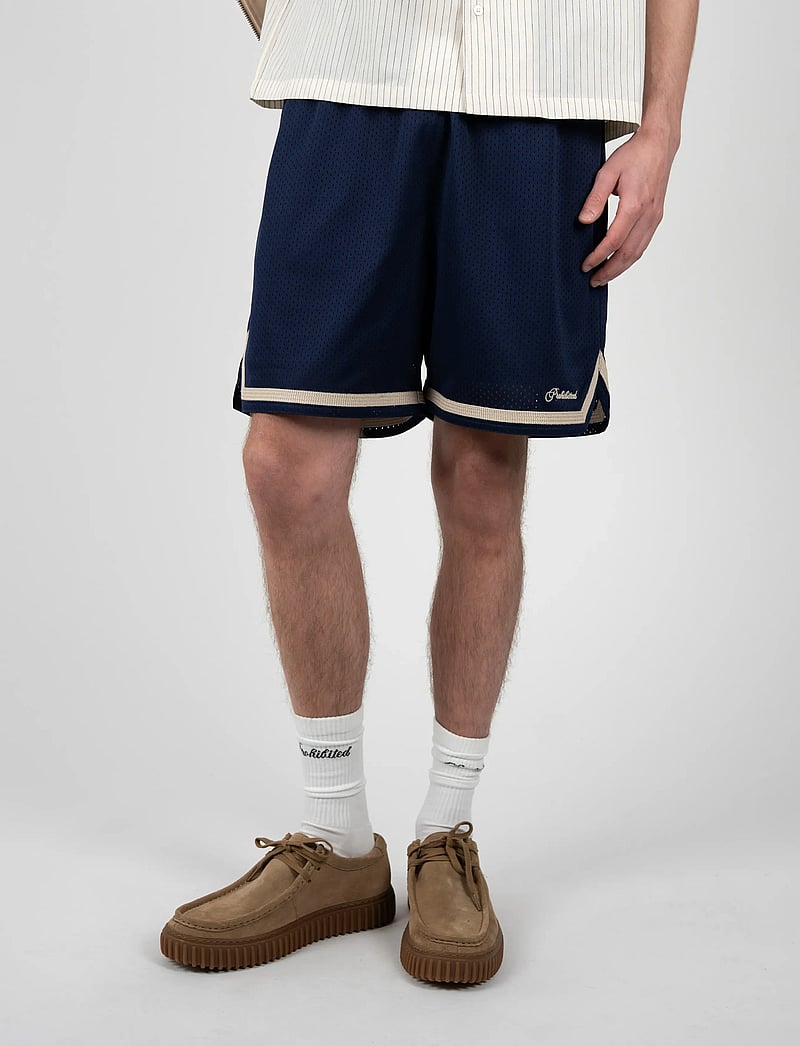 Prohibited - Mesh Basketball Shorts - træningsshorts - navy - 2