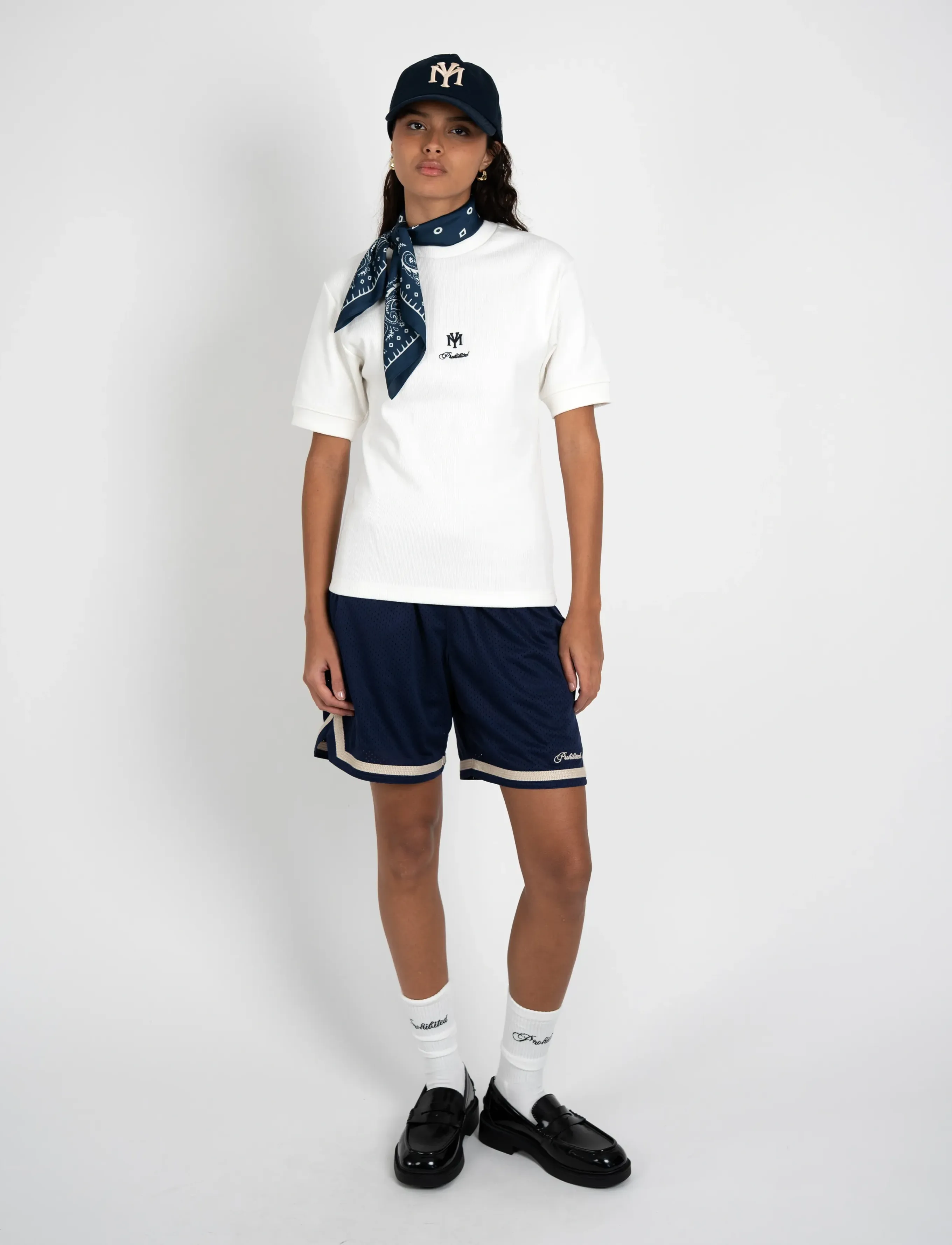 Prohibited - Mesh Basketball Shorts - lühikesed treeningpüksid - navy - 4