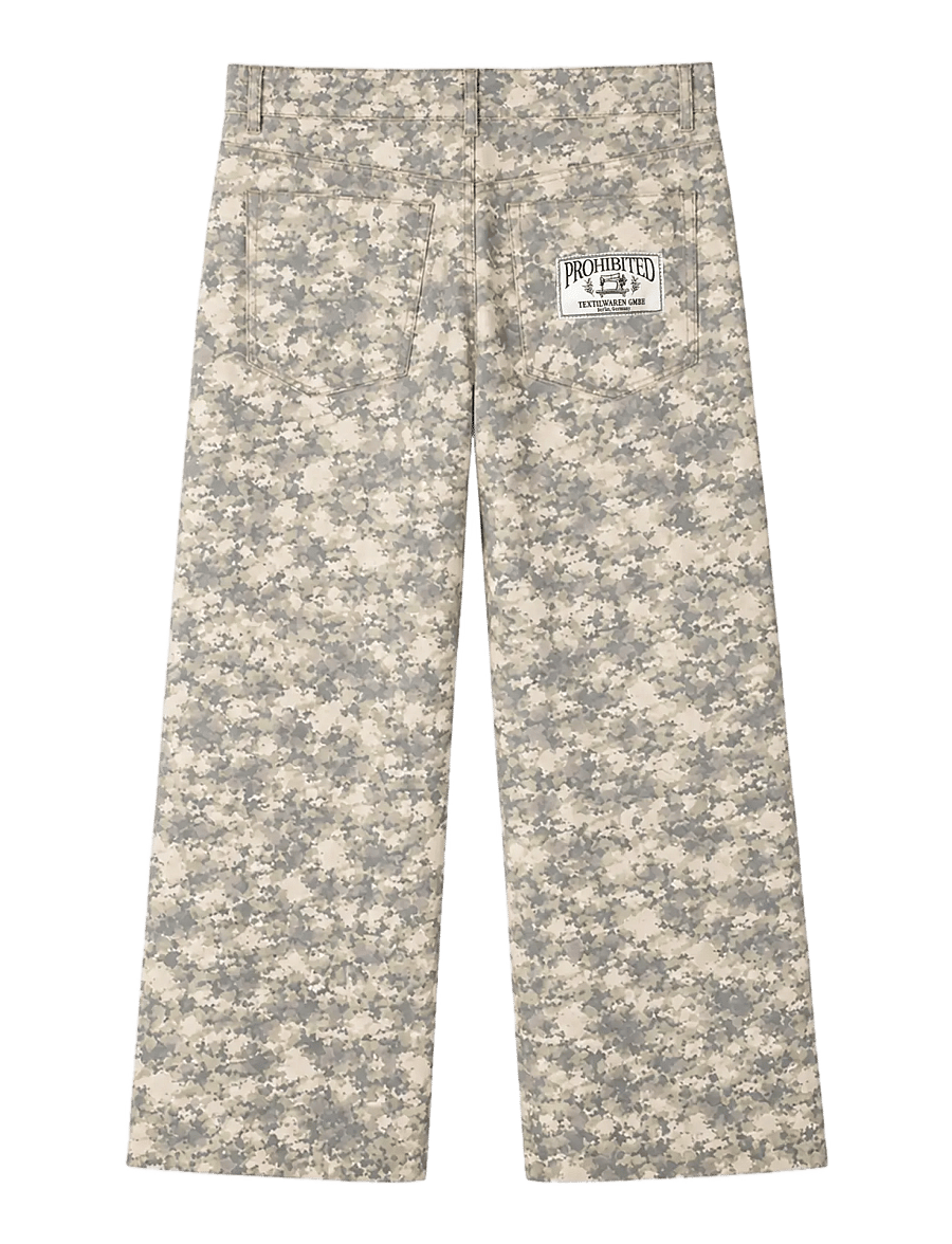 Prohibited - Saint-Verán Denim Jeans - loose jeans - camouflage - 2