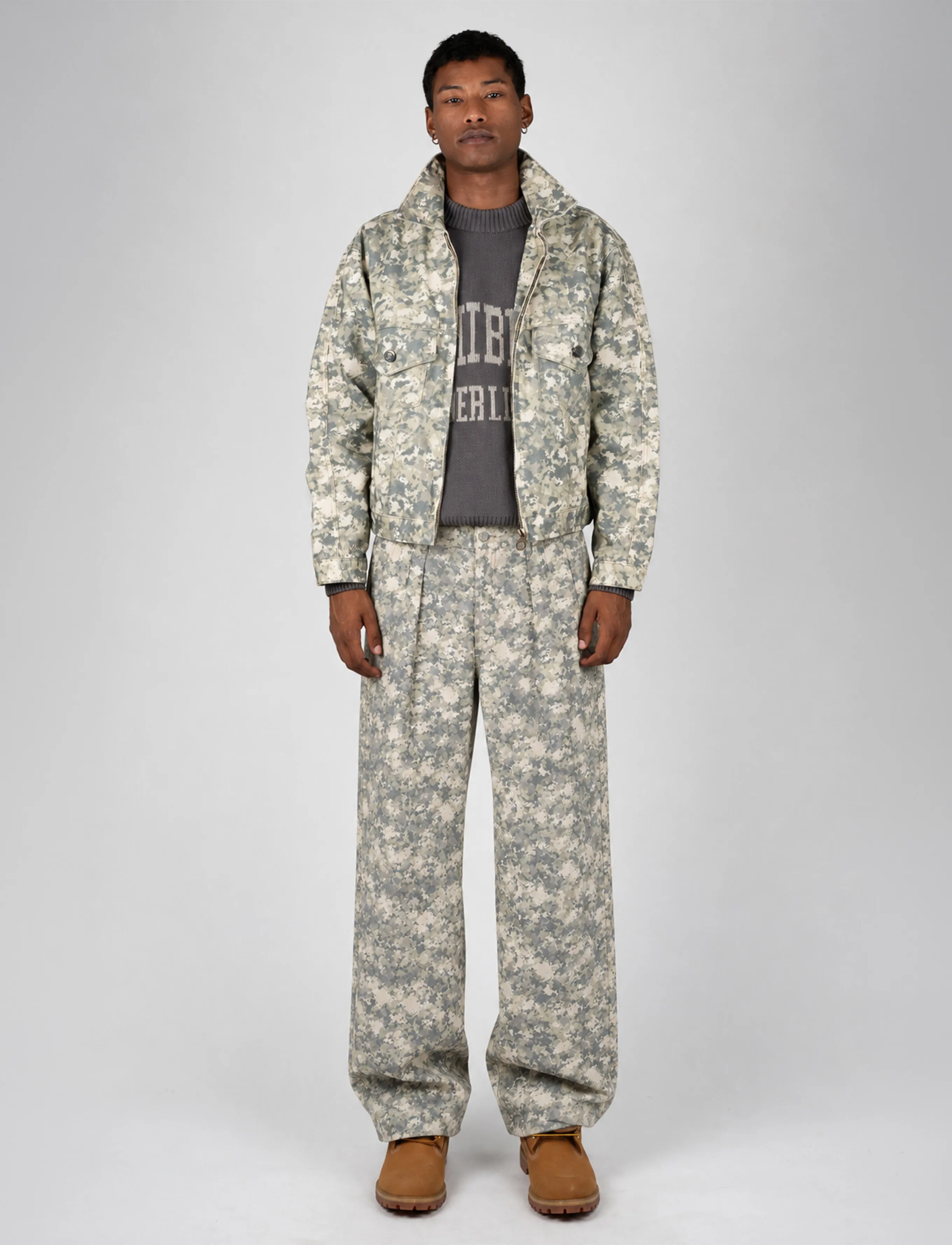 Prohibited Saint-Verán Denim Jeans - Shop by style - CAMOUFLAGE / beige