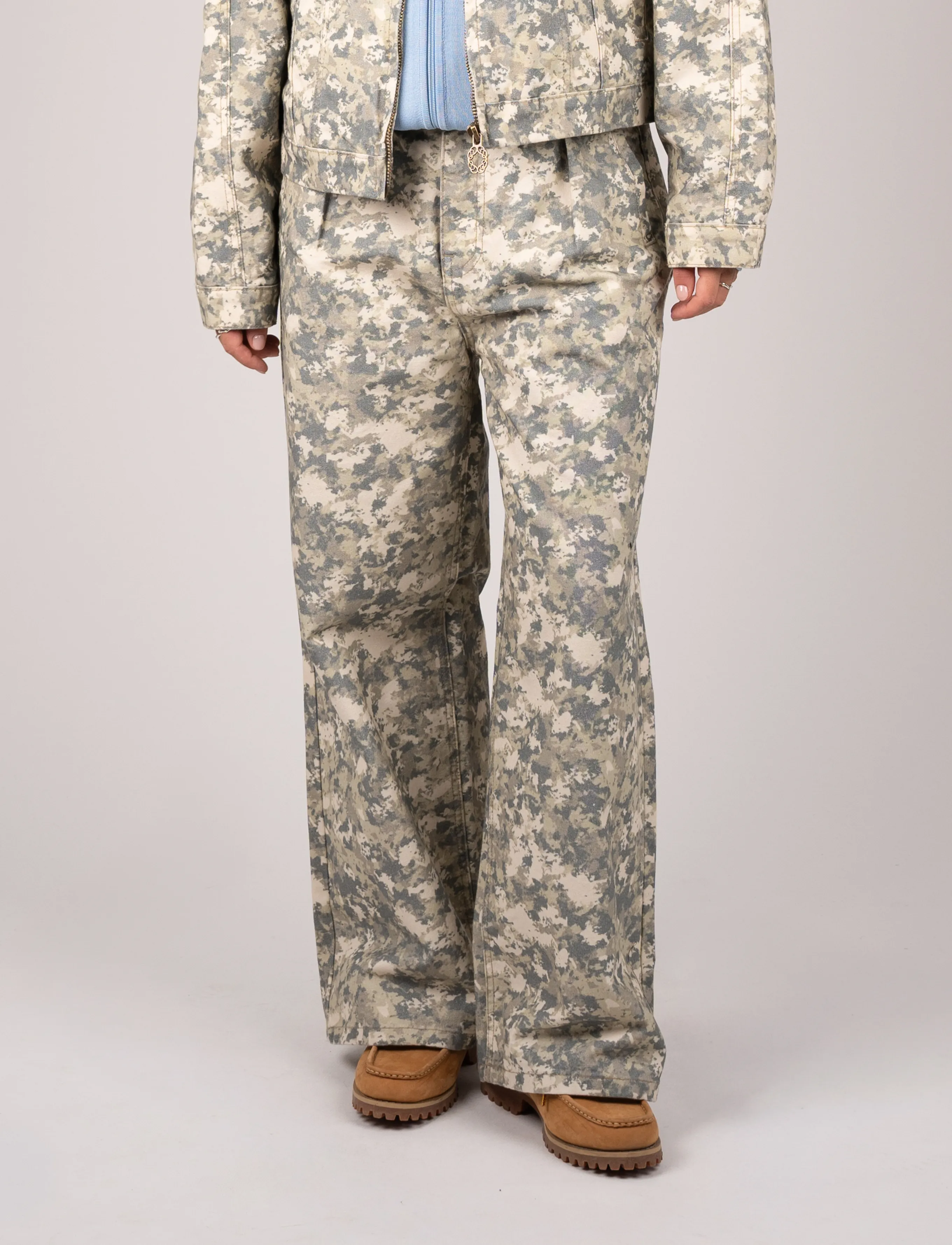 Prohibited Saint-Verán Denim Jeans - Kleidung - CAMOUFLAGE / beige