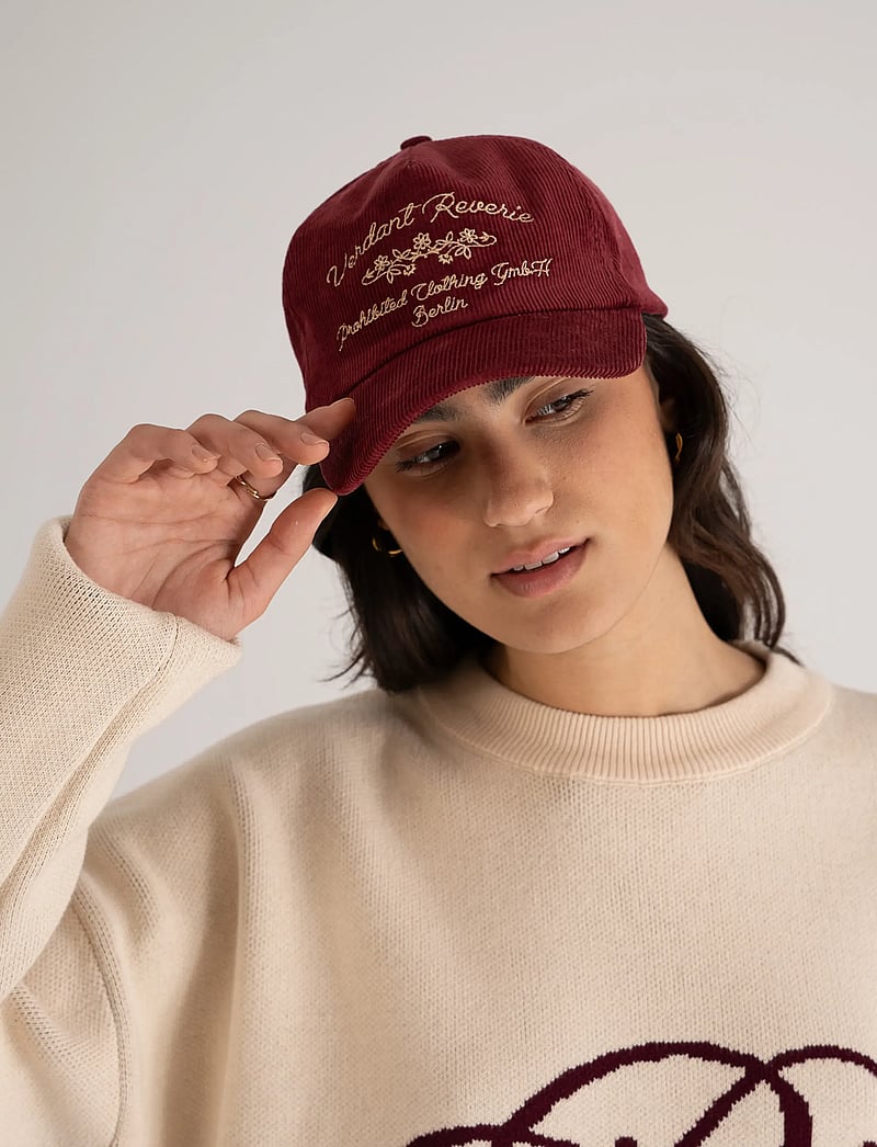 Prohibited - Verdant Reverie Cap - nokamütsid - bordeaux - 3