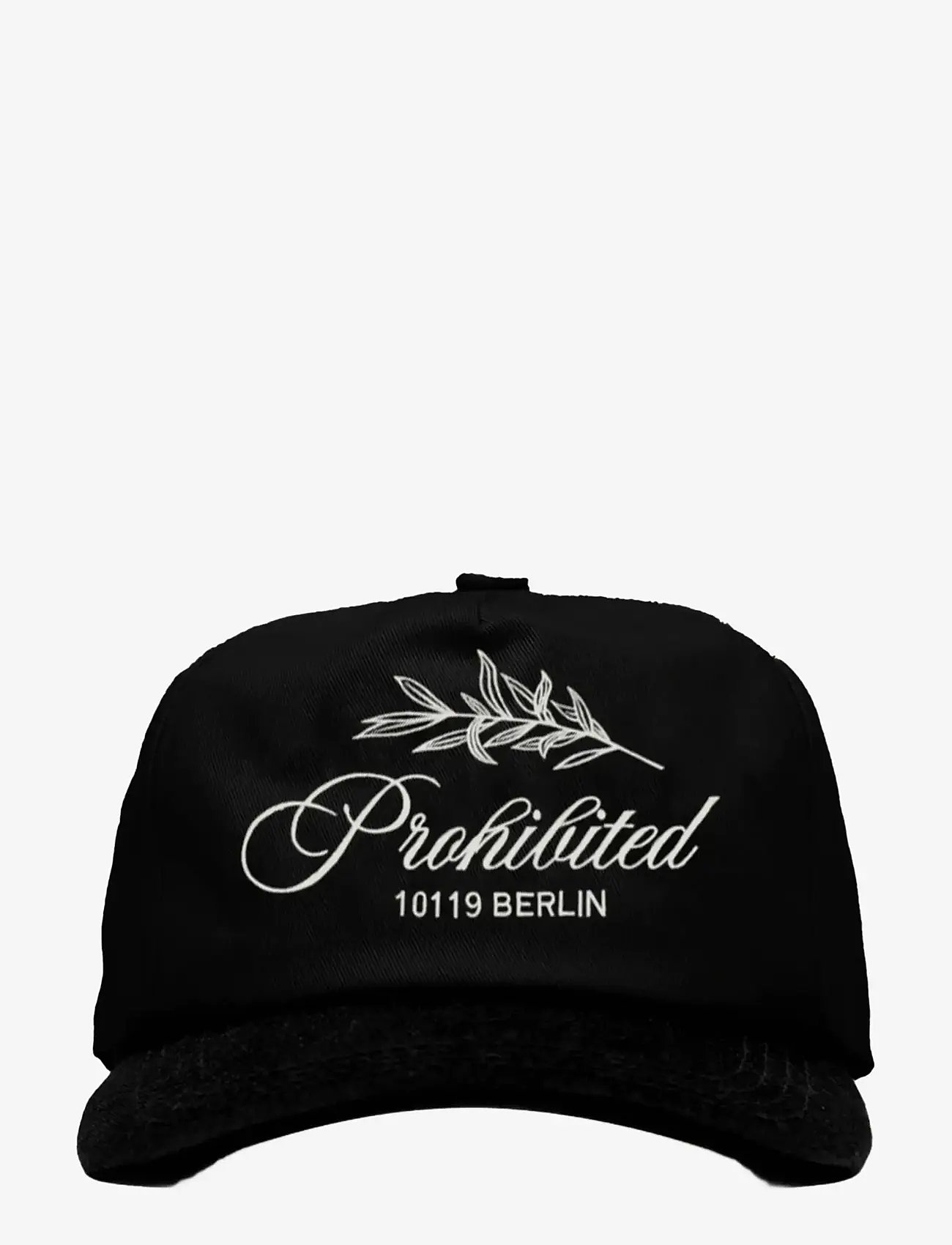 Prohibited - PB Leaf Cap Black - kasketter - black - 1