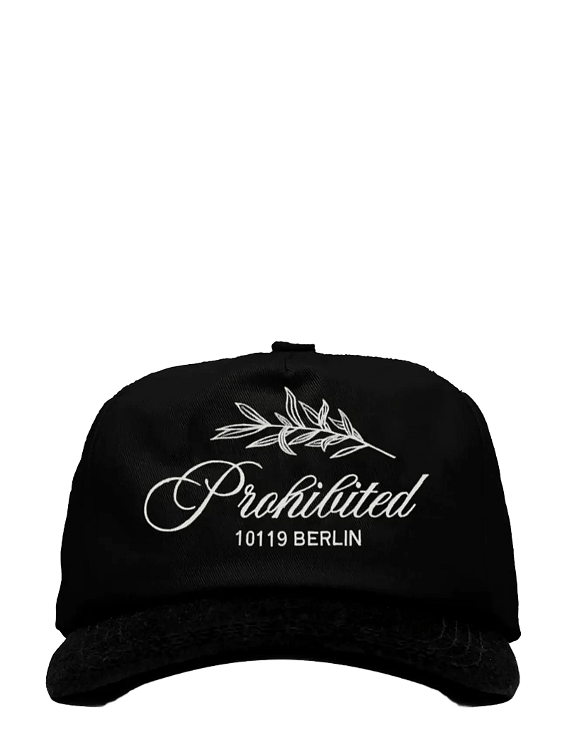 Prohibited - PB Leaf Cap Black - kasketter - black - 1