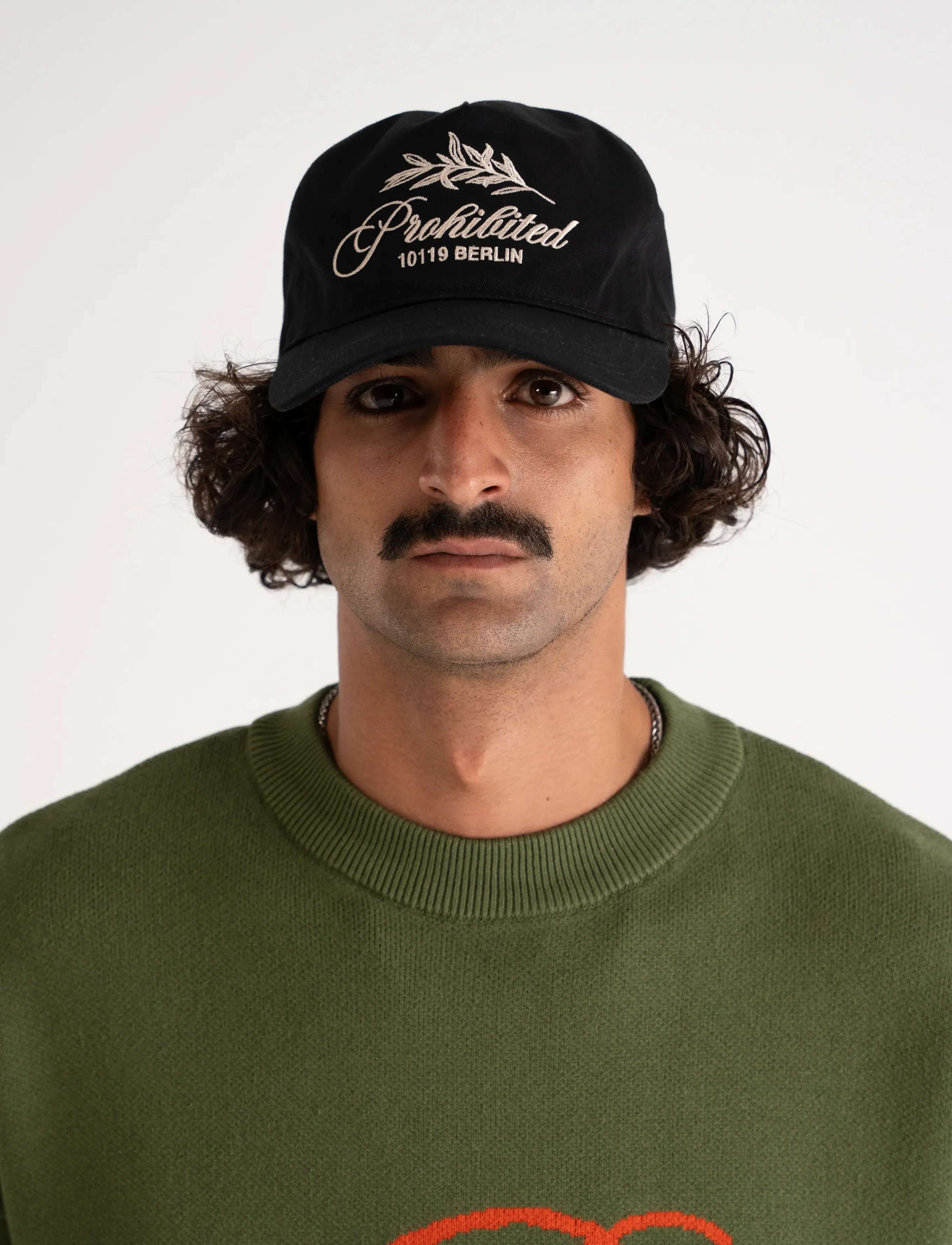 Prohibited PB Leaf Cap Black - Accessories - BLACK / black