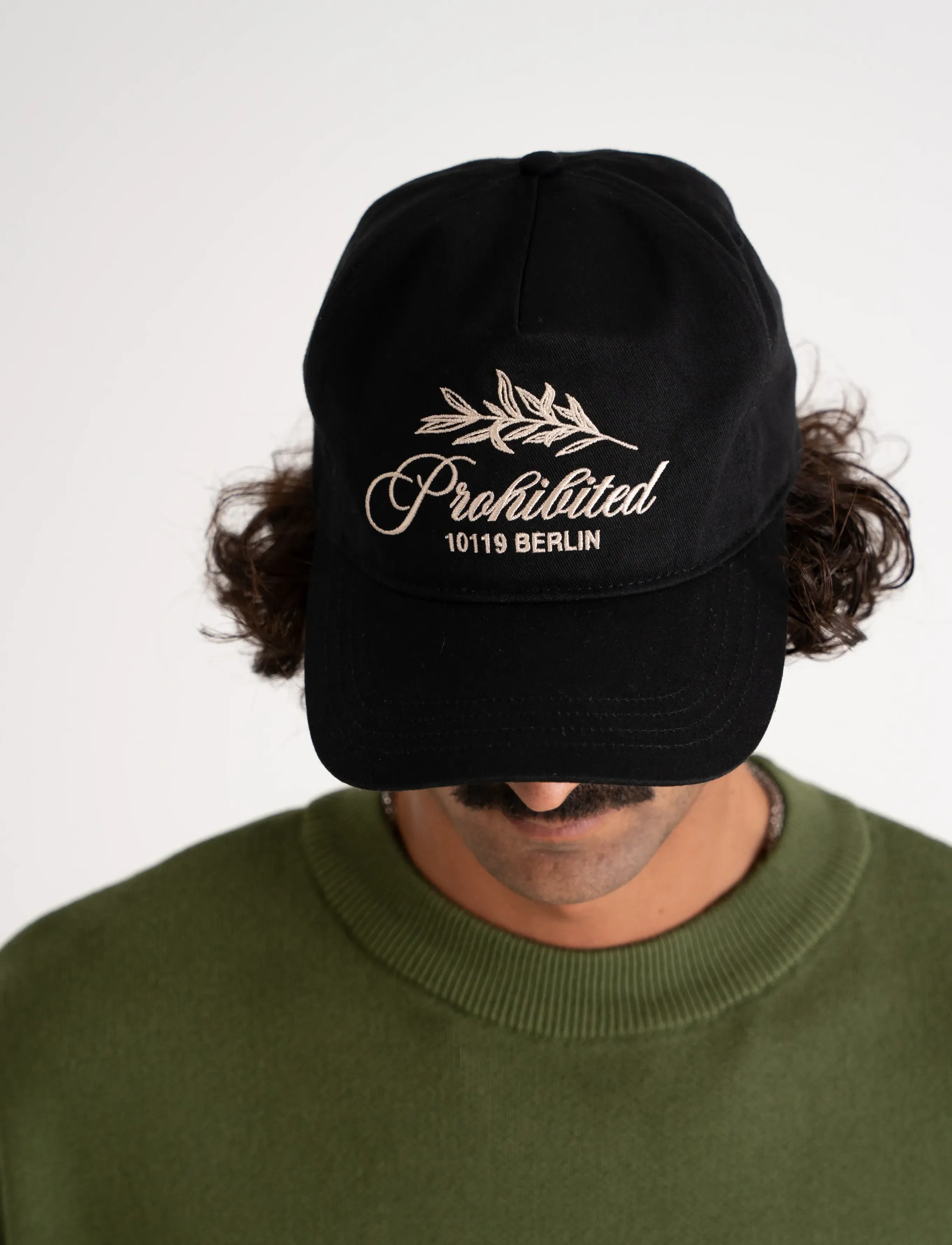 Prohibited - PB Leaf Cap Black - kasketter - black - 3