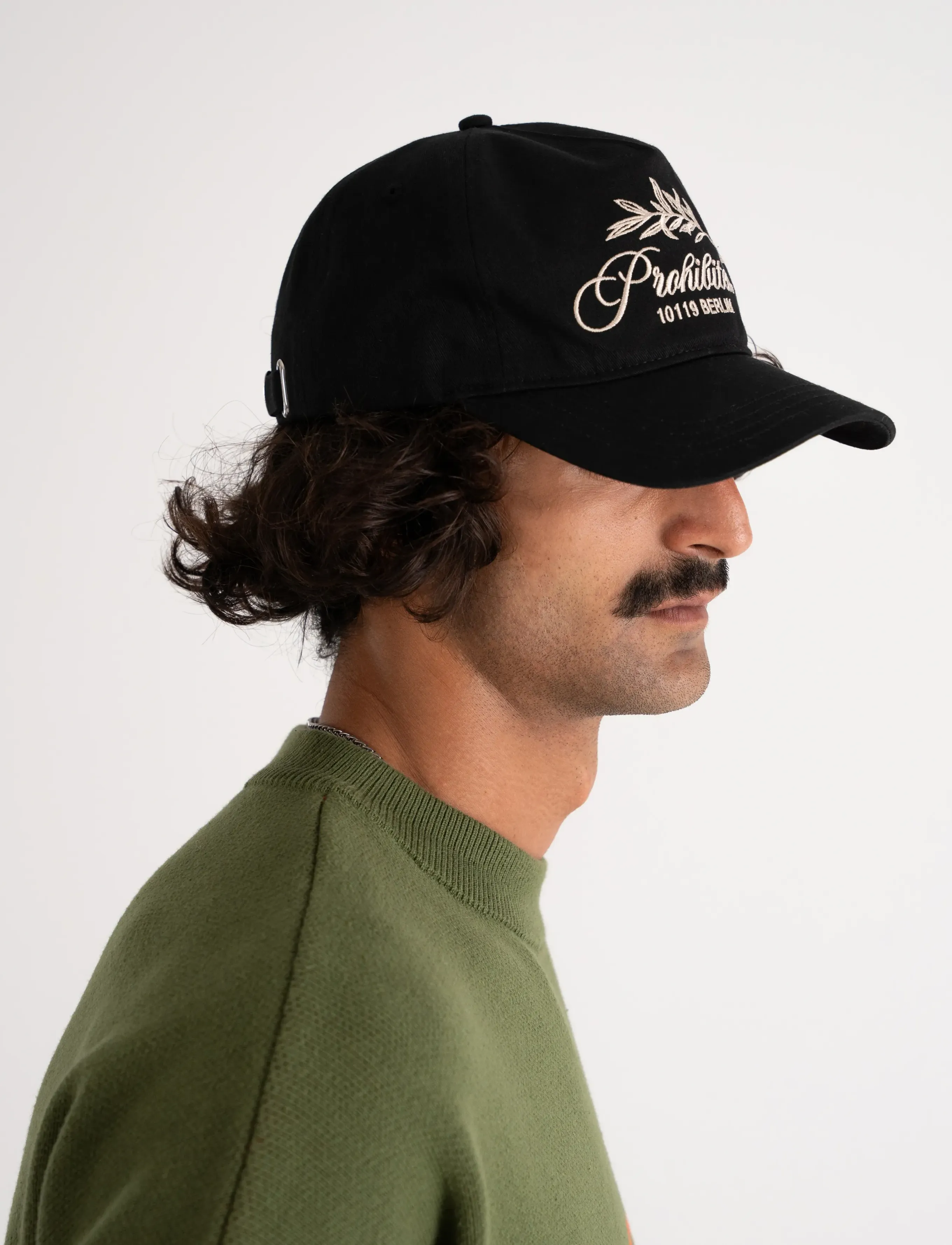 Prohibited - PB Leaf Cap Black - kasketter - black - 4